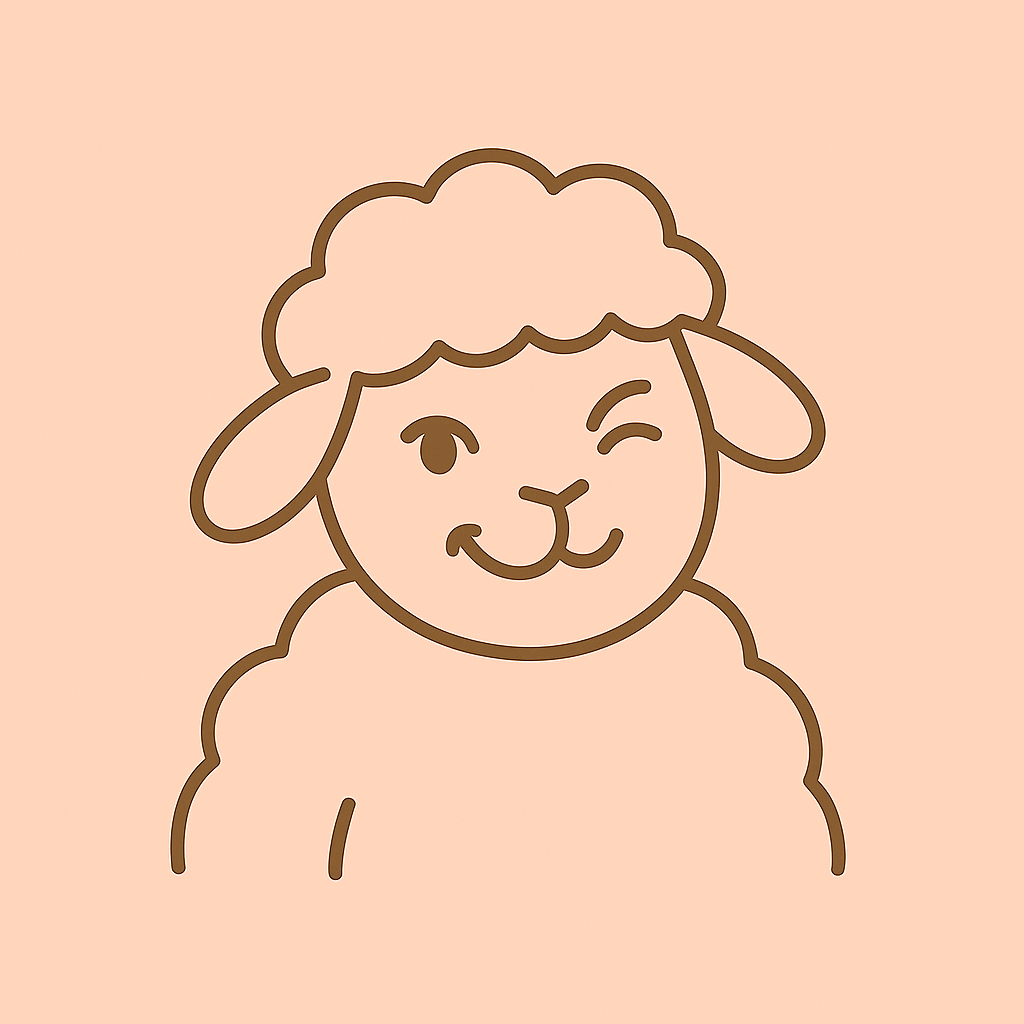 Fluffy & Fun Sheep Life