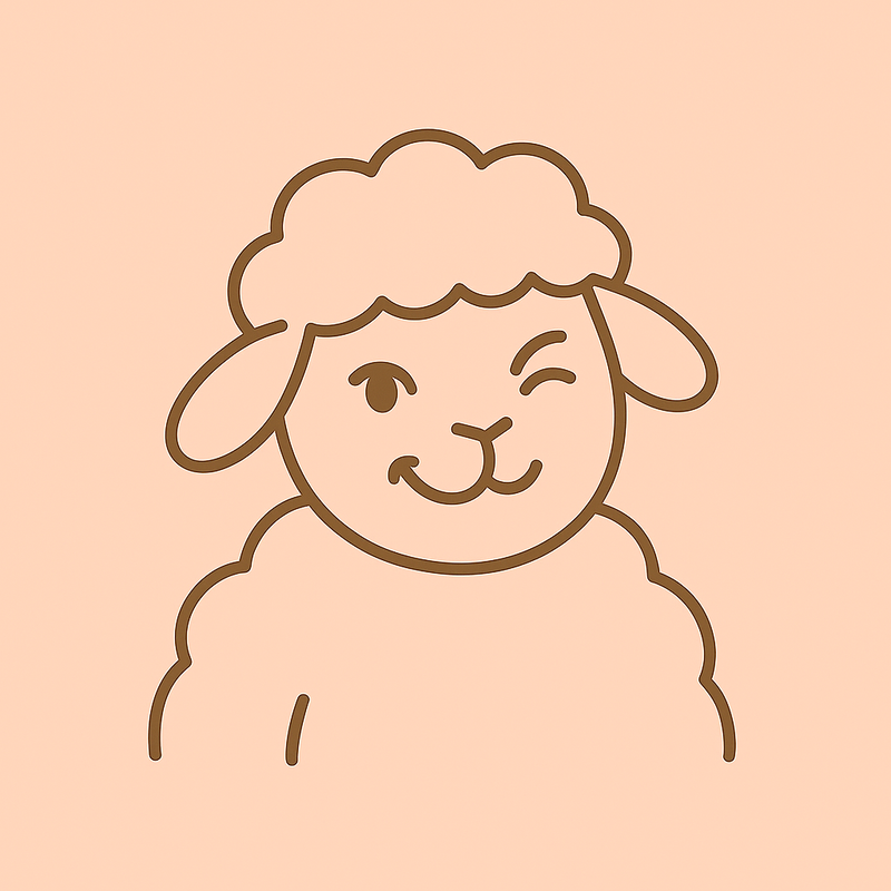 Fluffy & Fun Sheep Life