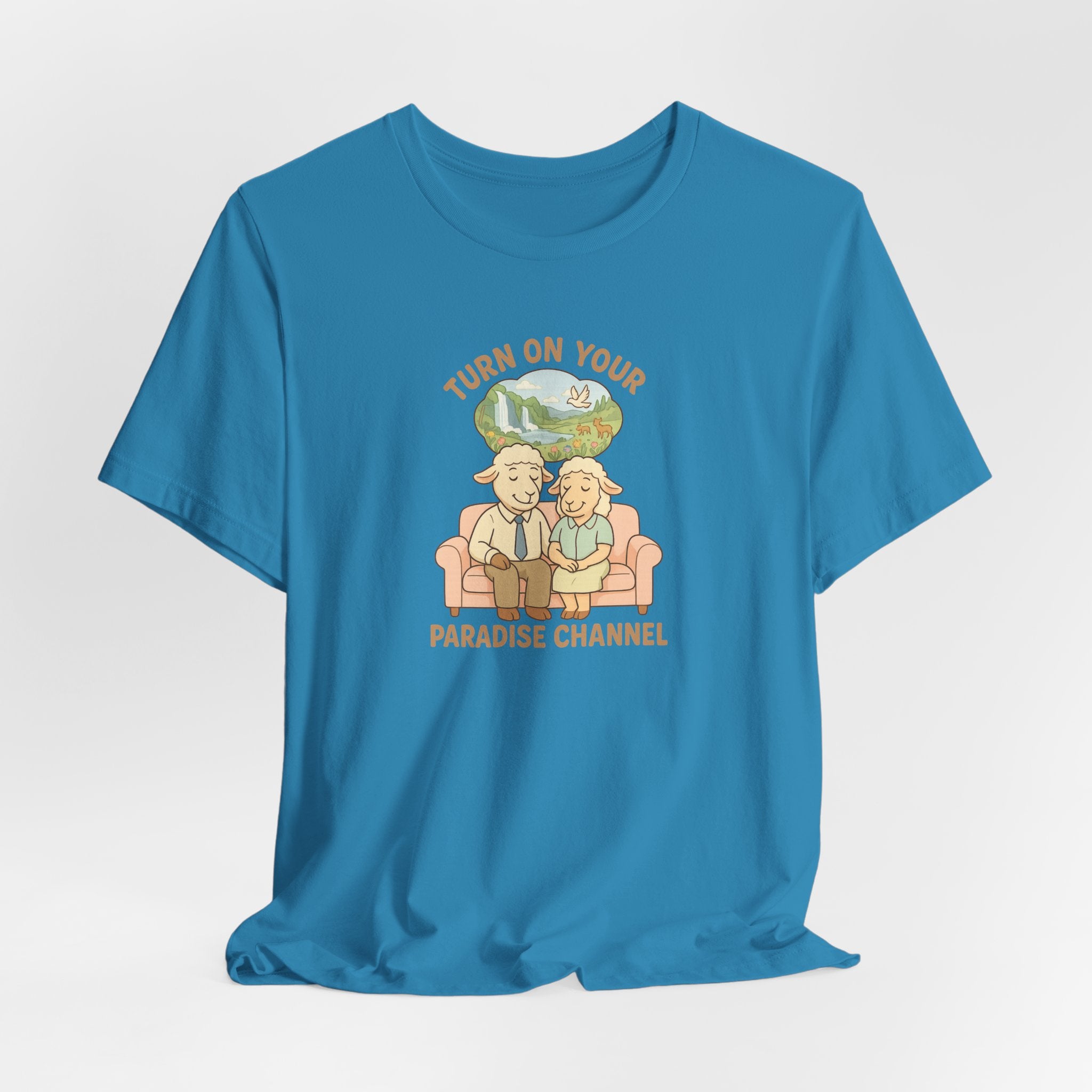 Turn On Your Paradise Channel – Graphic T-Shirt