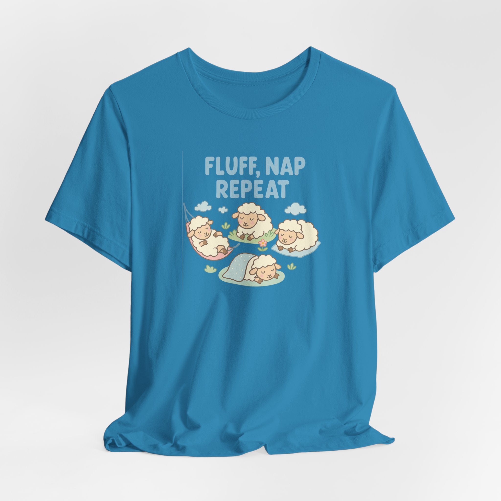 Fluff, Nap, Repeat – Graphic T-Shirt