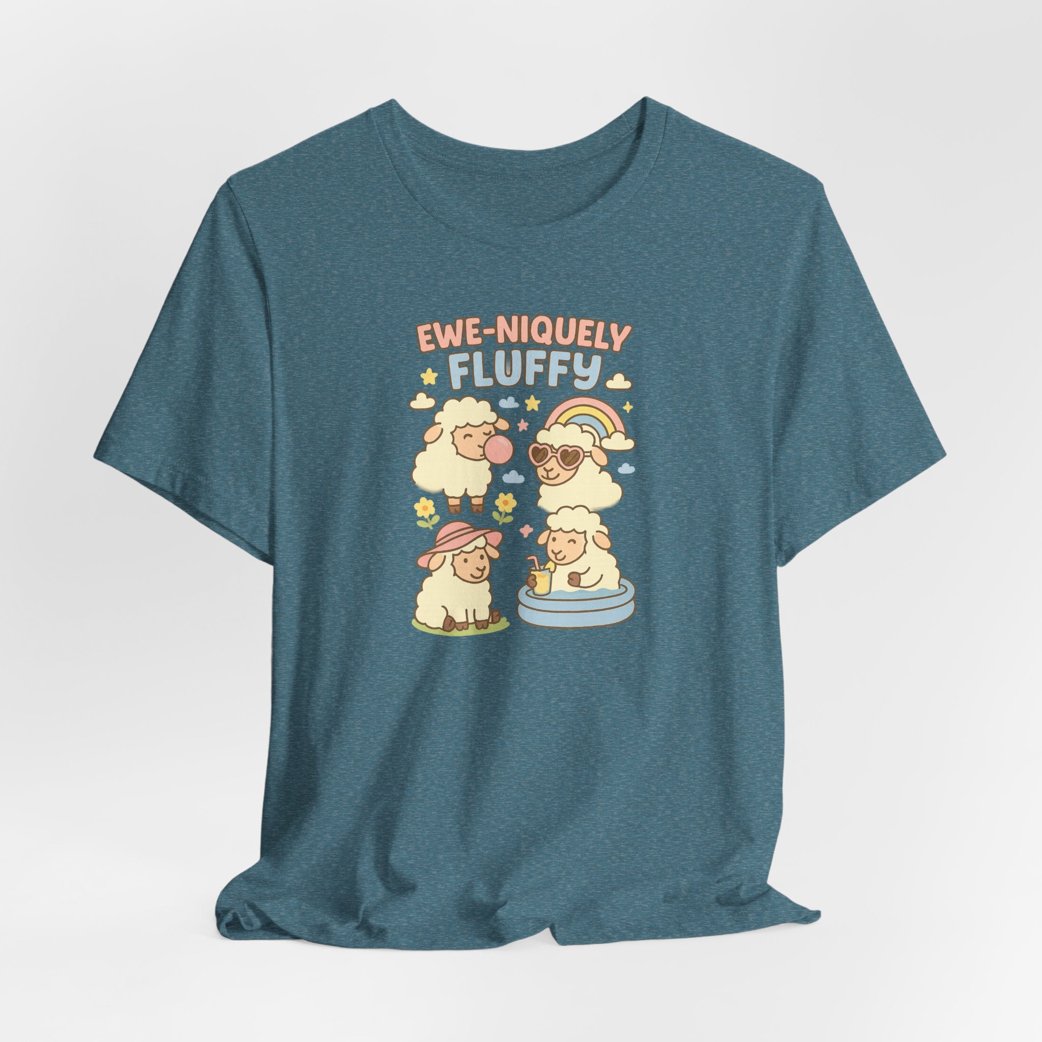 Ewe-niquely Fluffy – Graphic T-Shirt