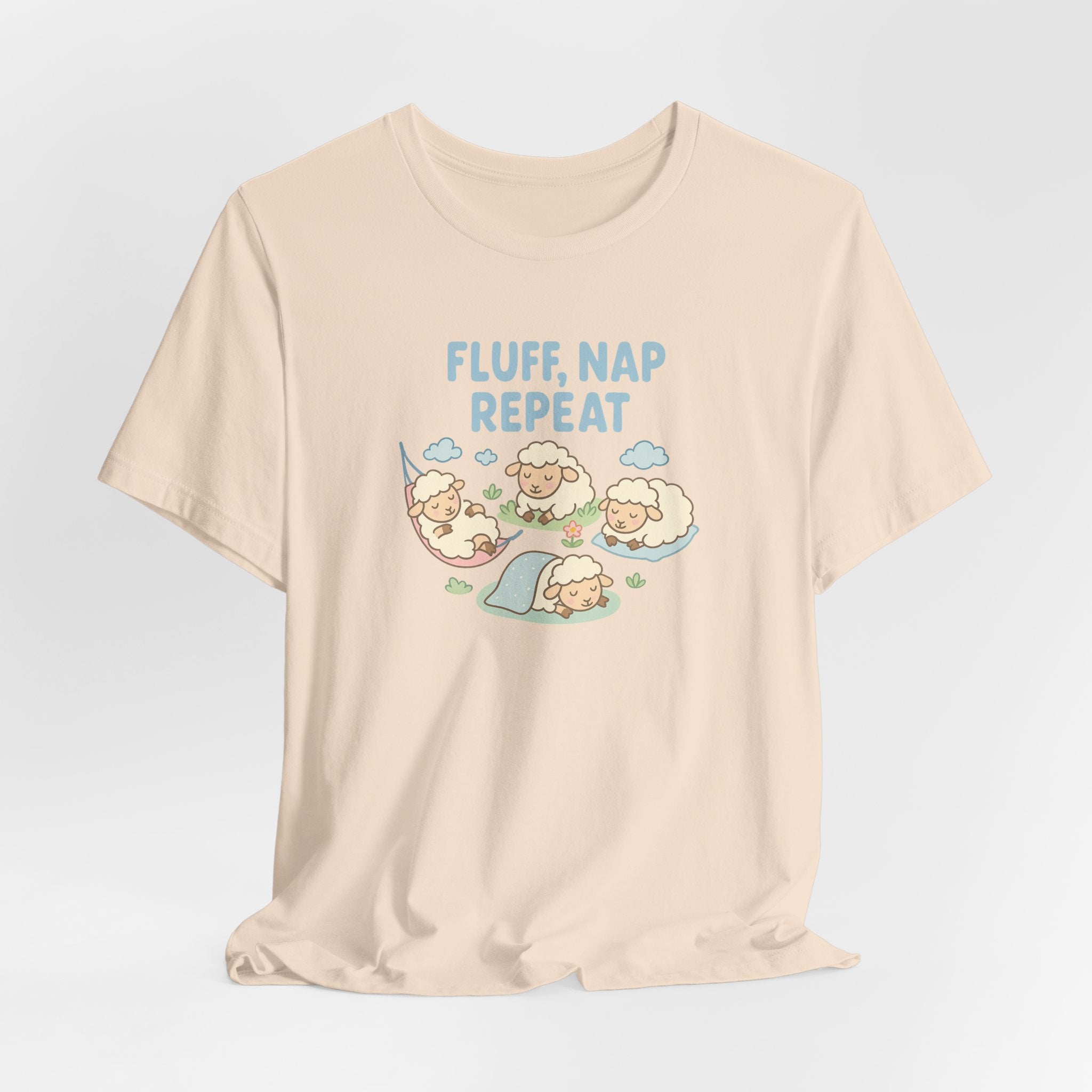 Fluff, Nap, Repeat – Graphic T-Shirt