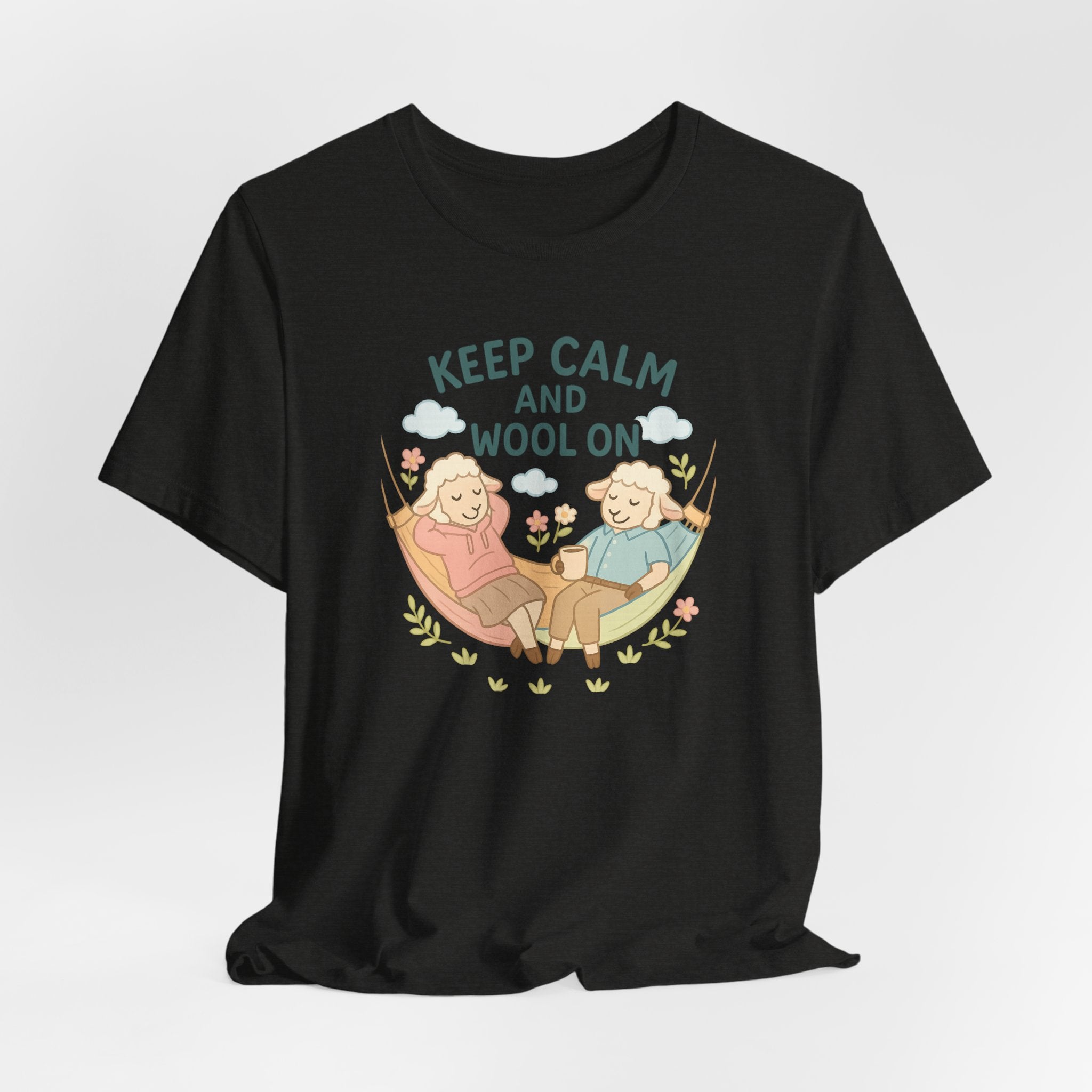 Keep Calm and Wool On – Graphic T-Shirt