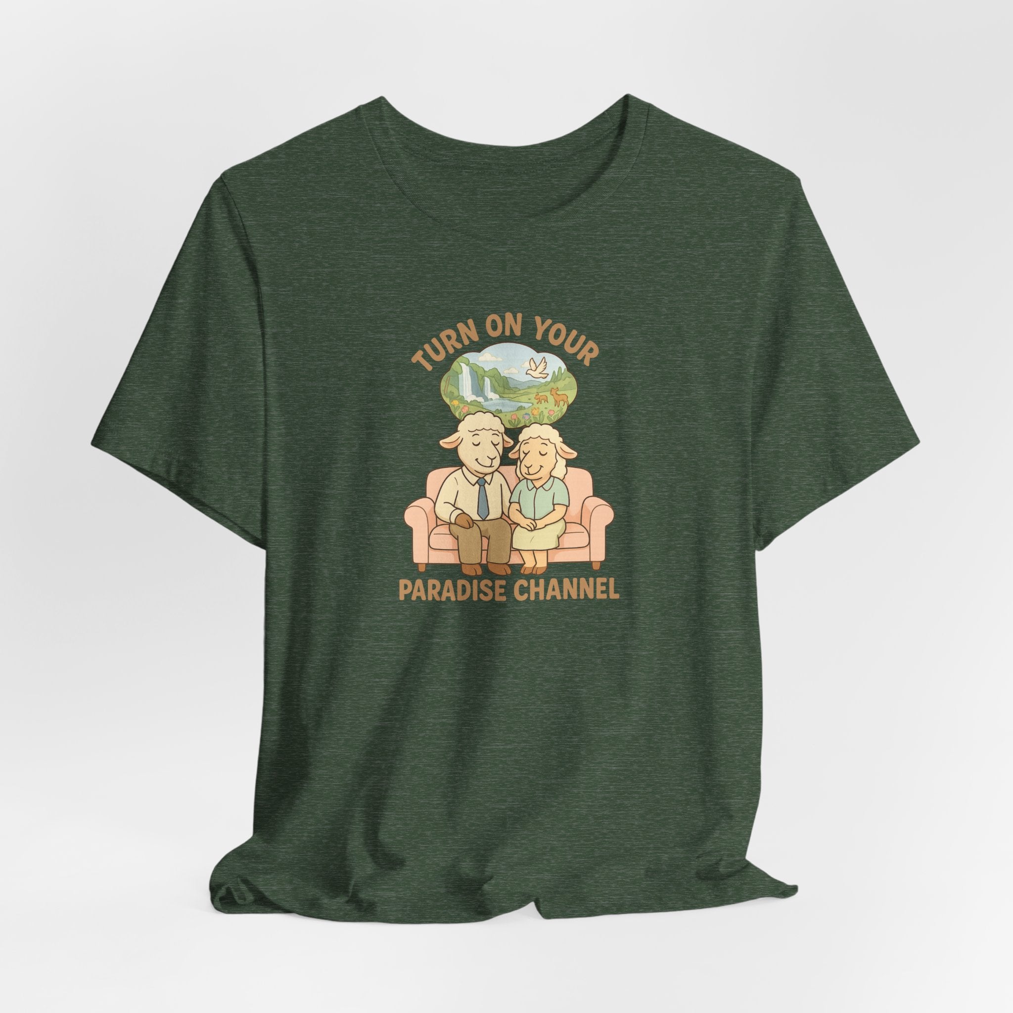Turn On Your Paradise Channel – Graphic T-Shirt