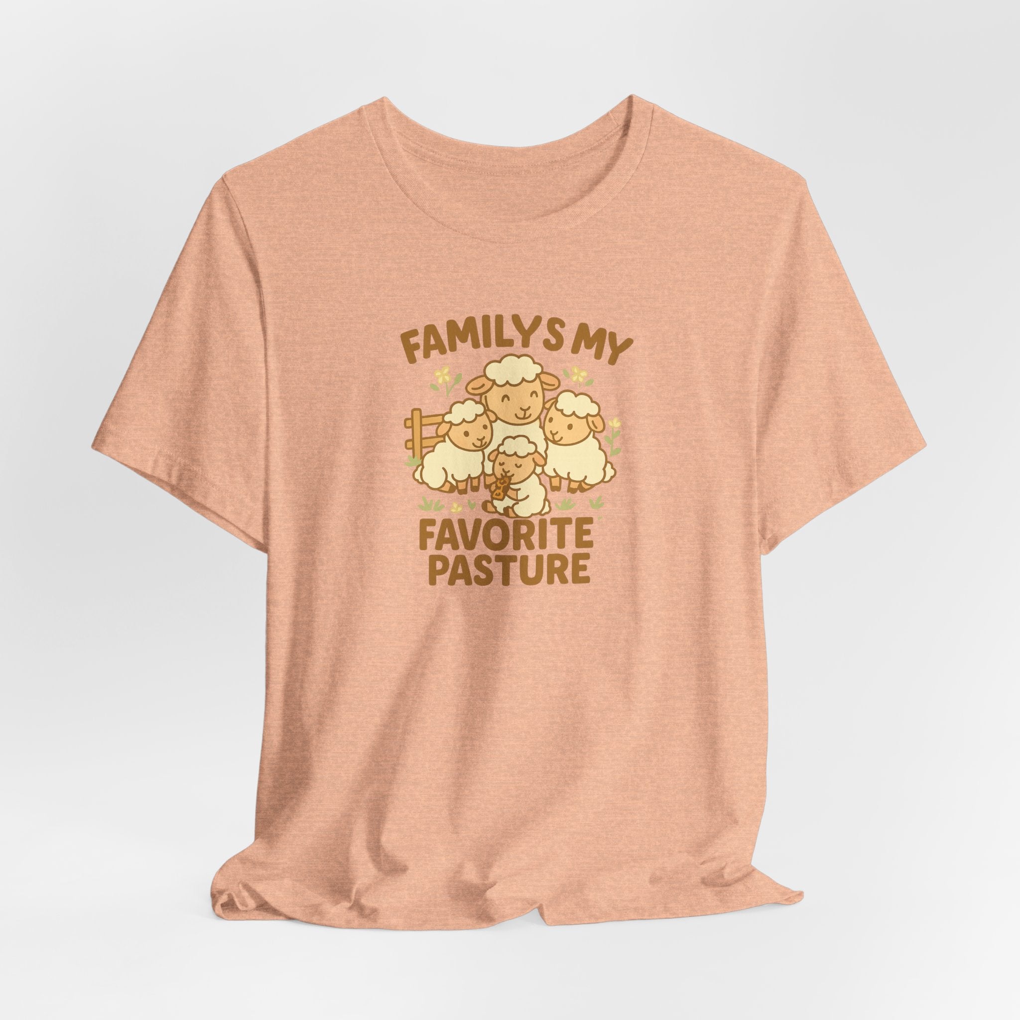 Family Is My Favorite Pasture – Graphic T-Shirt