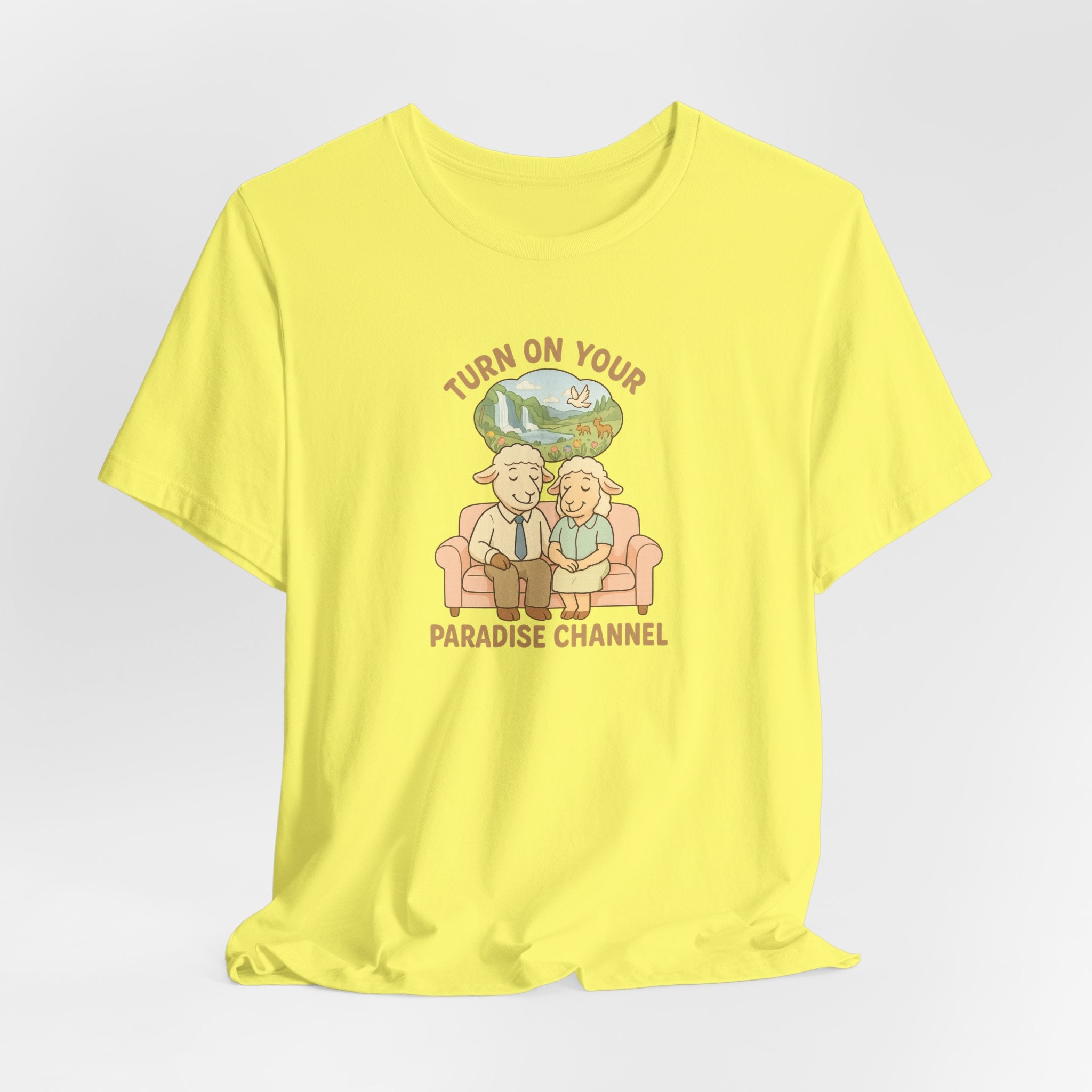 Turn On Your Paradise Channel – Graphic T-Shirt