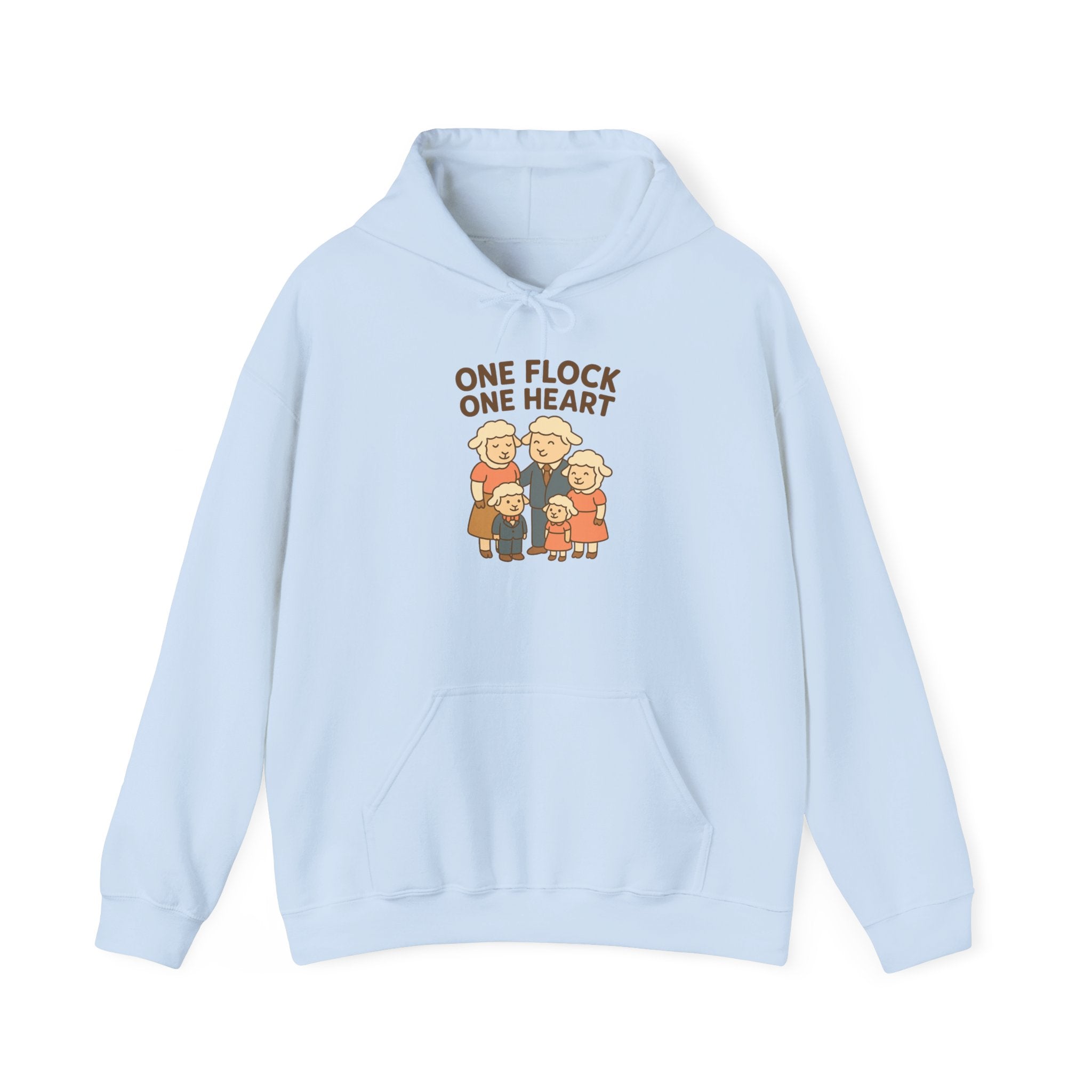 One Flock, One Heart – Graphic Hoodie
