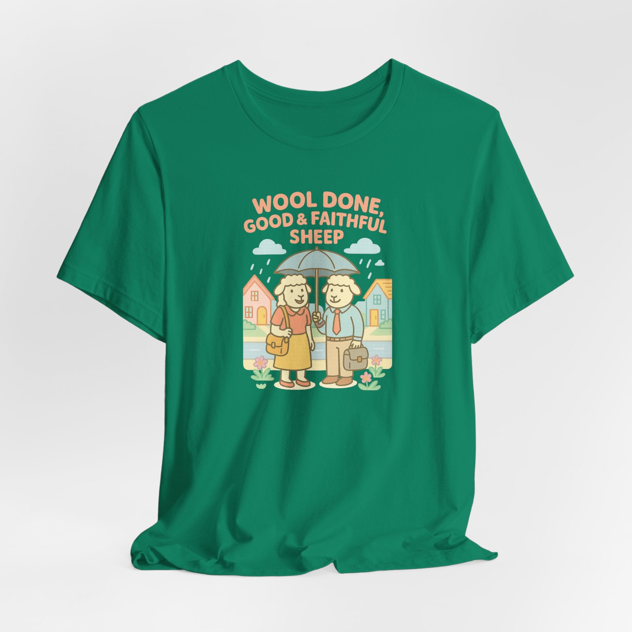 Wool Done, Good & Faithful Sheep – Graphic T-Shirt