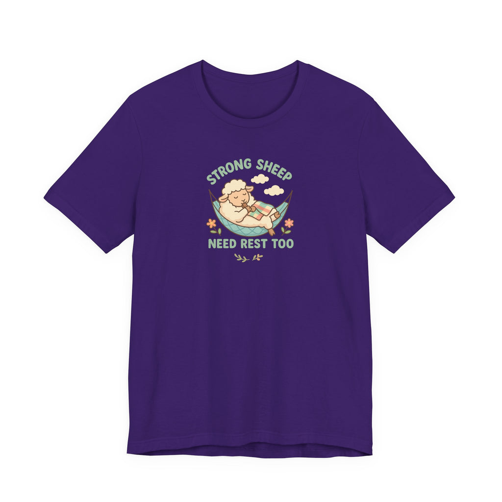Strong Sheep Need Rest Too – Graphic T-Shirt