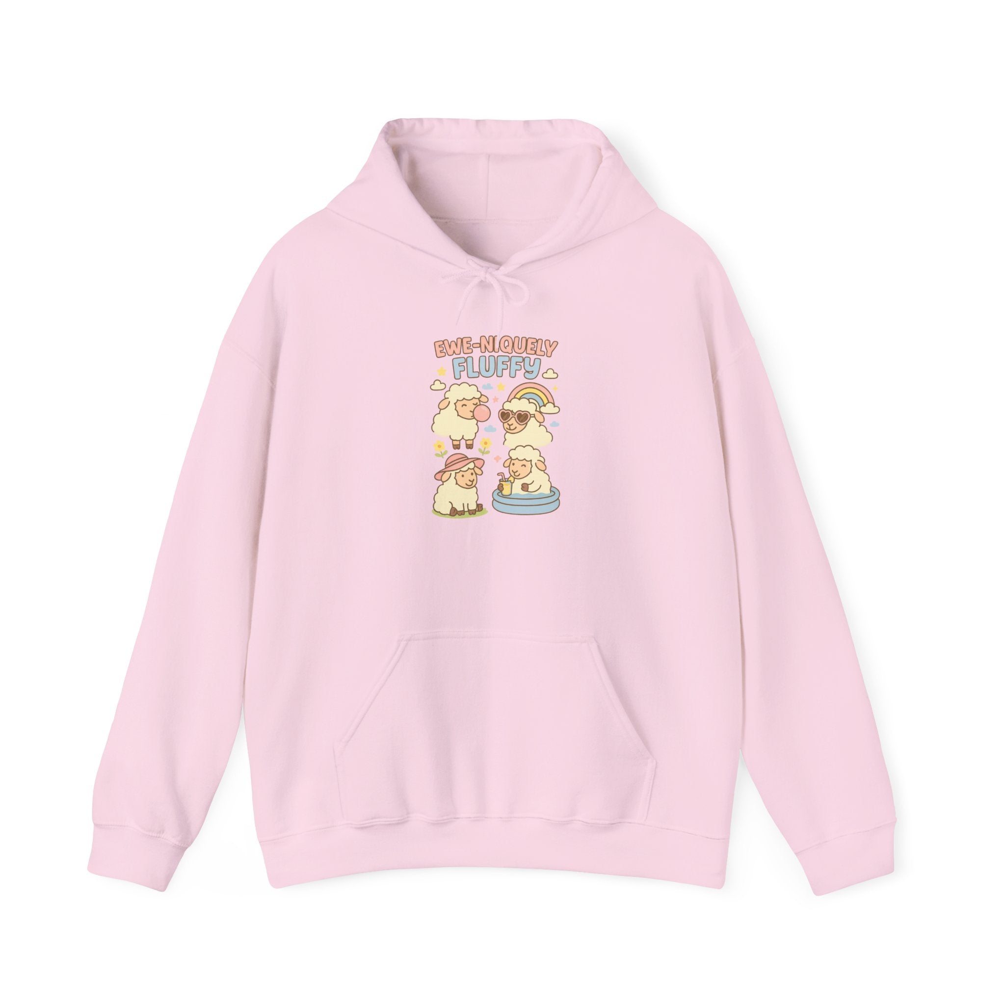 Ewe-niquely Fluffy – Graphic Hoodie