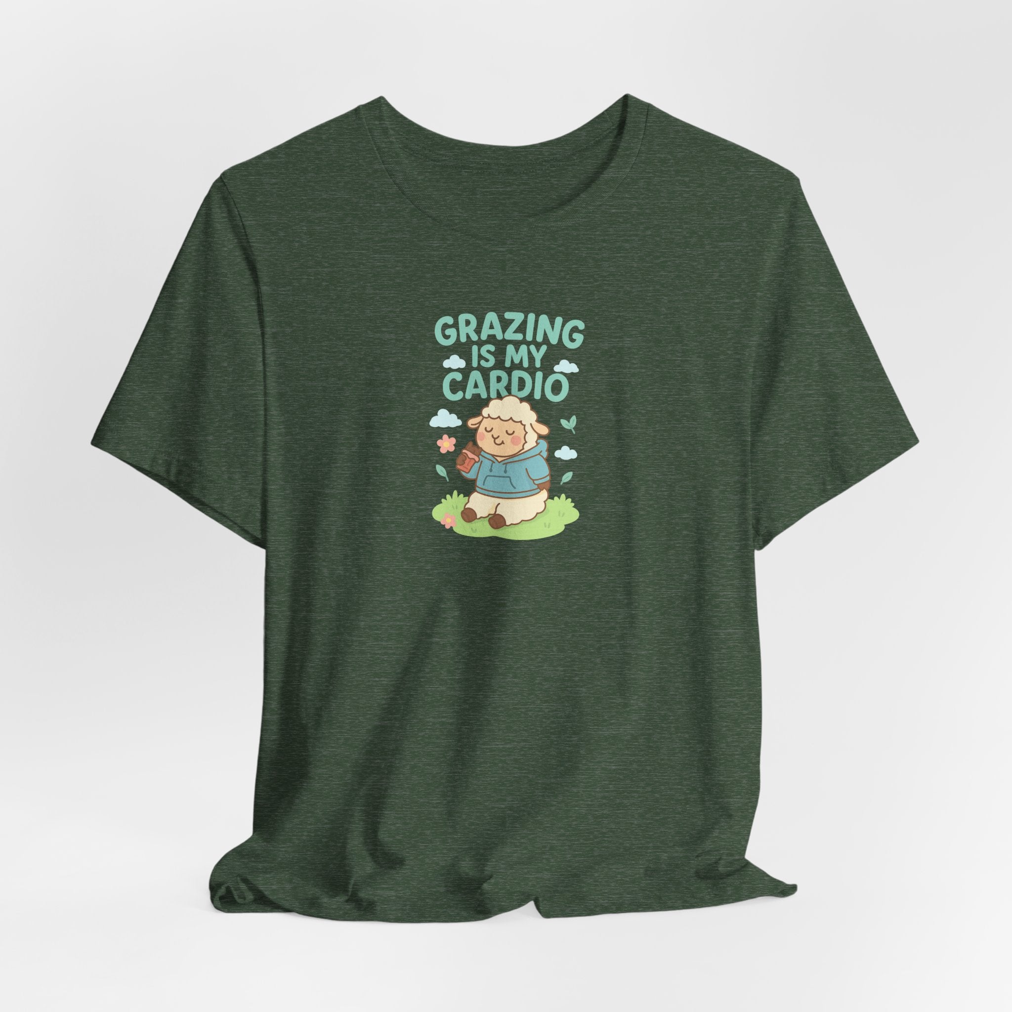 Grazing Is My Cardio – Graphic T-Shirt