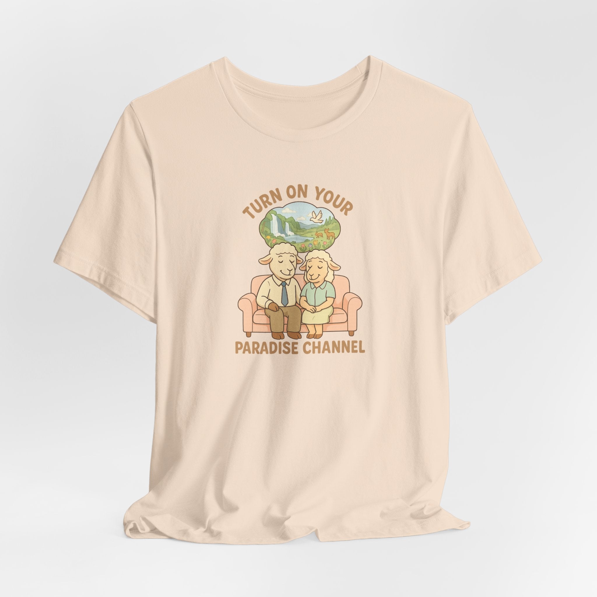 Turn On Your Paradise Channel – Graphic T-Shirt