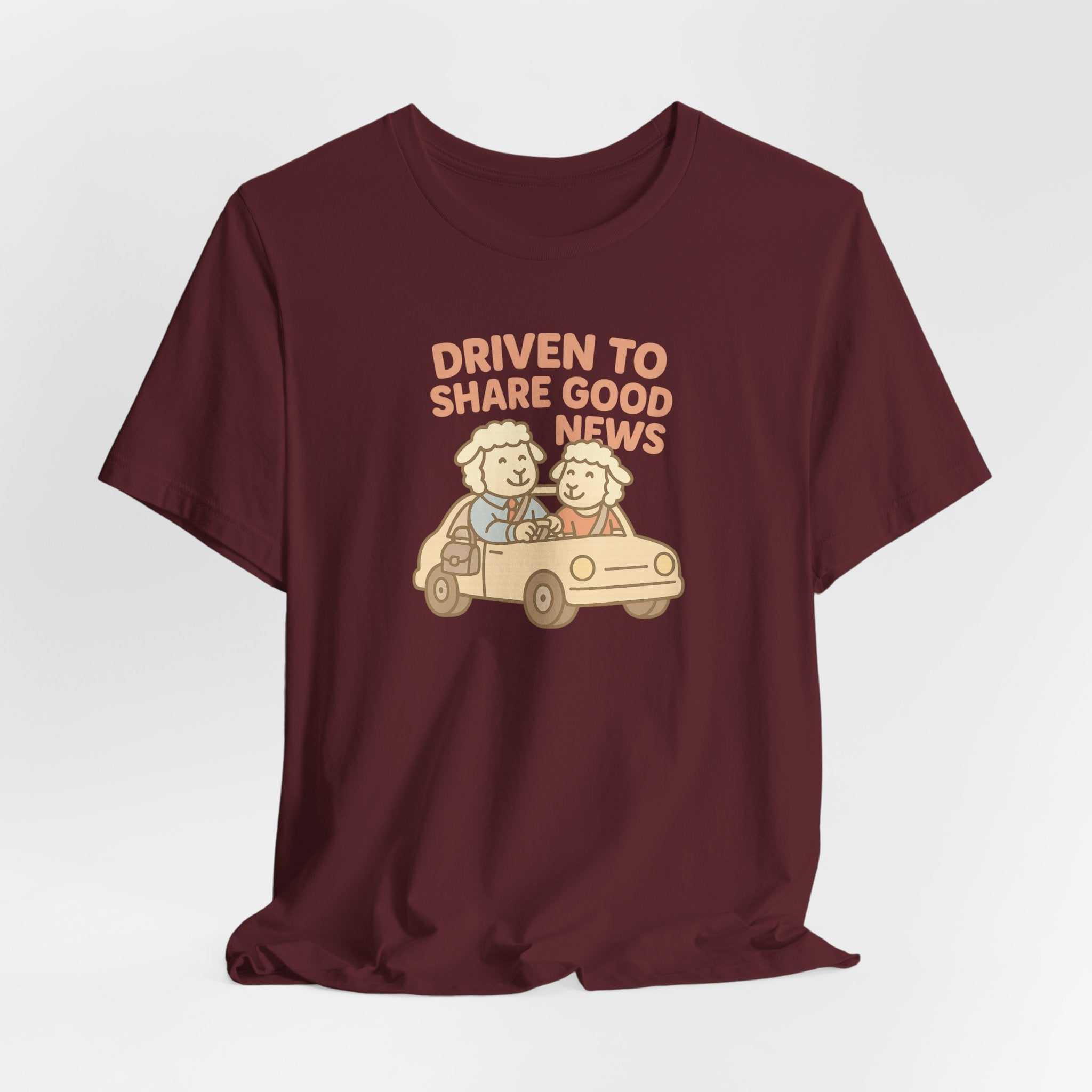 Driven to Share Good News (Married Couple) – Graphic T-Shirt