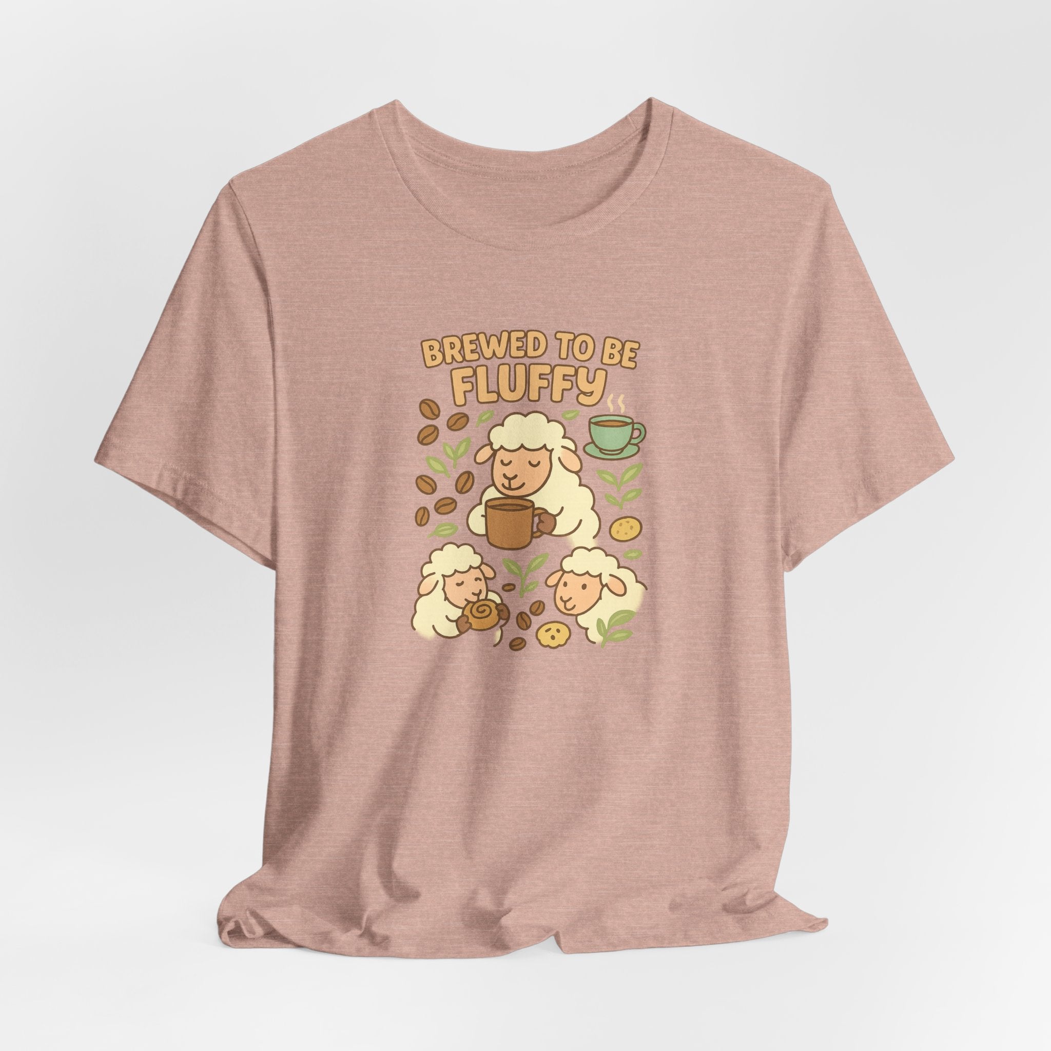 Brewed to Be Fluffy – Graphic T-Shirt