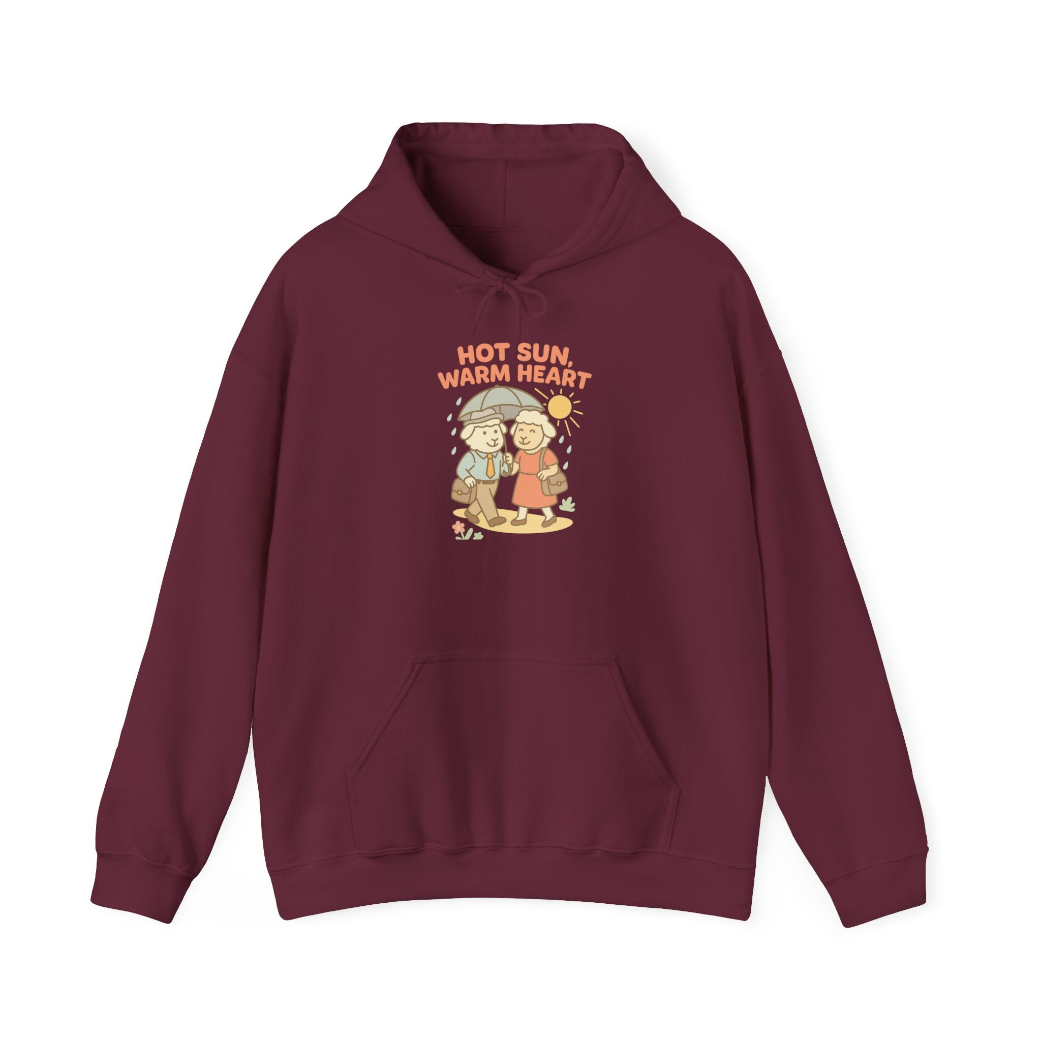 Hot Sun, Warm Heart – Graphic Hoodie
