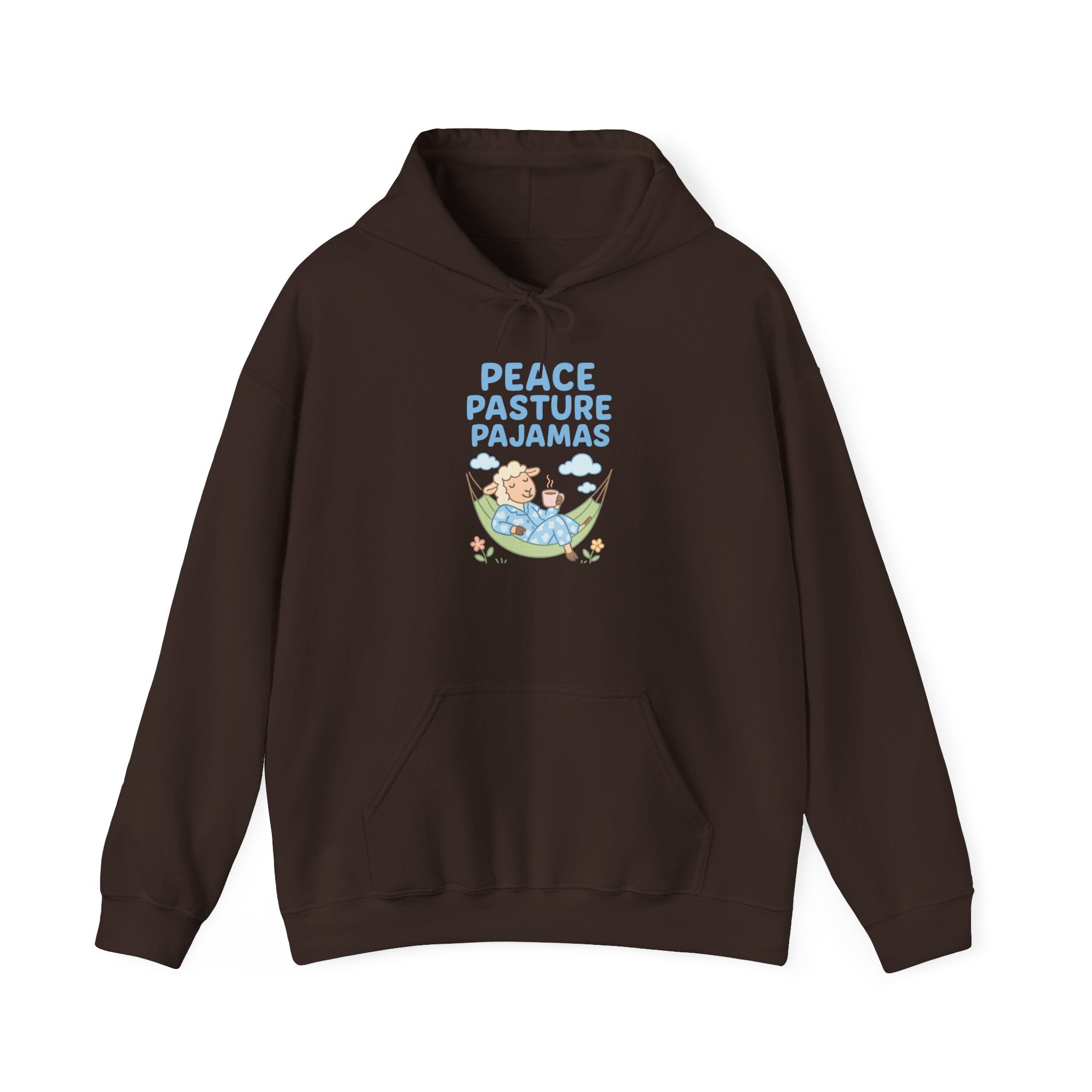 Peace Pasture Pajamas (Female Sheep) – Graphic Hoodie