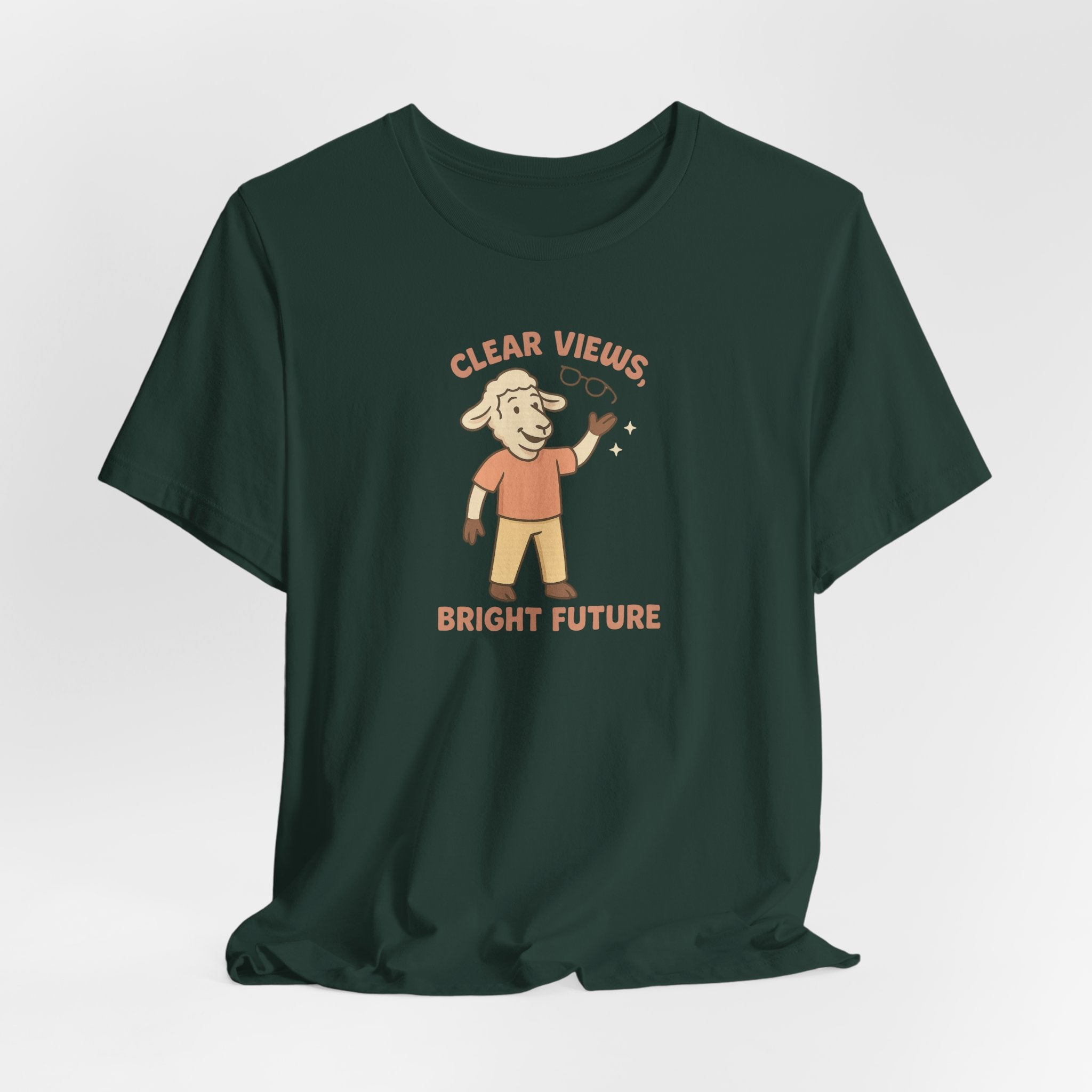 Clear Views, Bright Future – Graphic T-Shirt