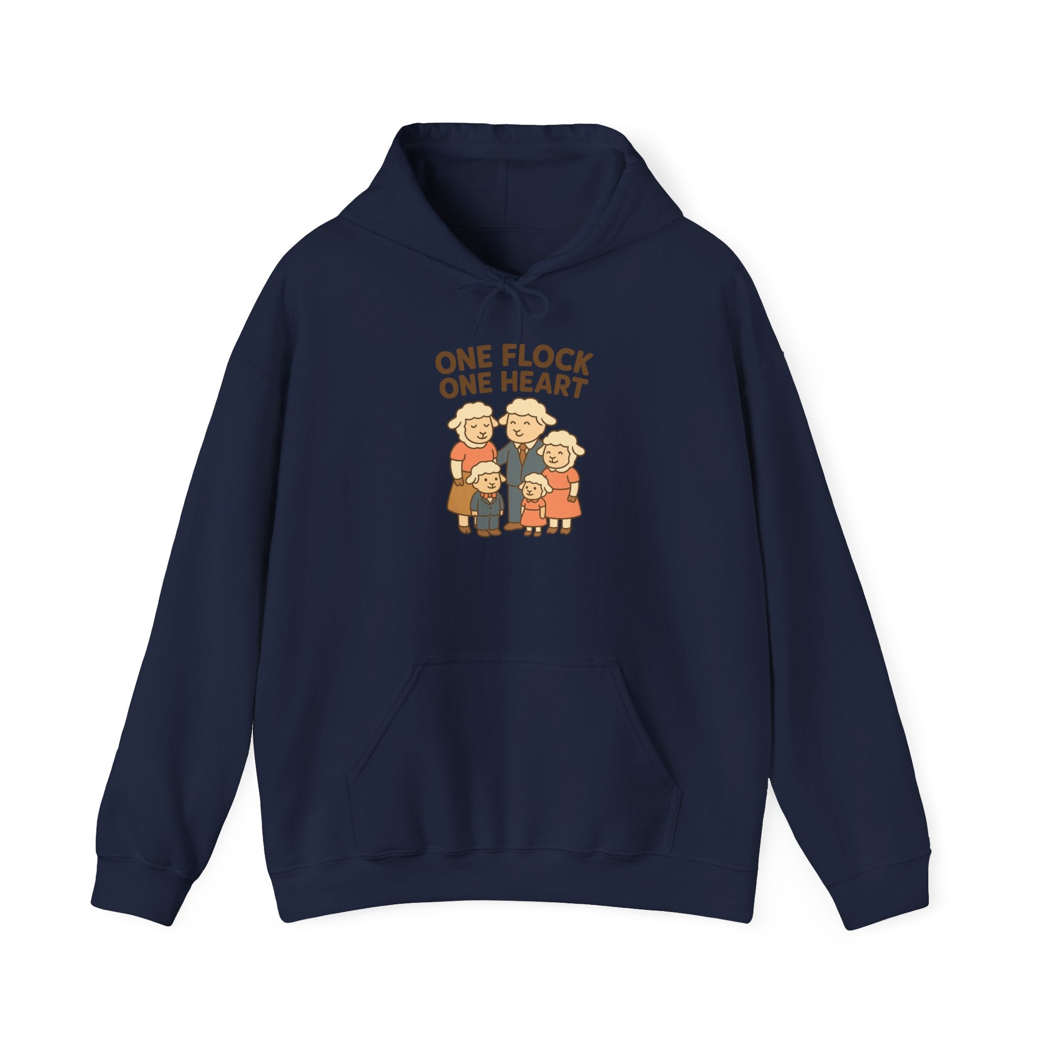 One Flock, One Heart – Graphic Hoodie