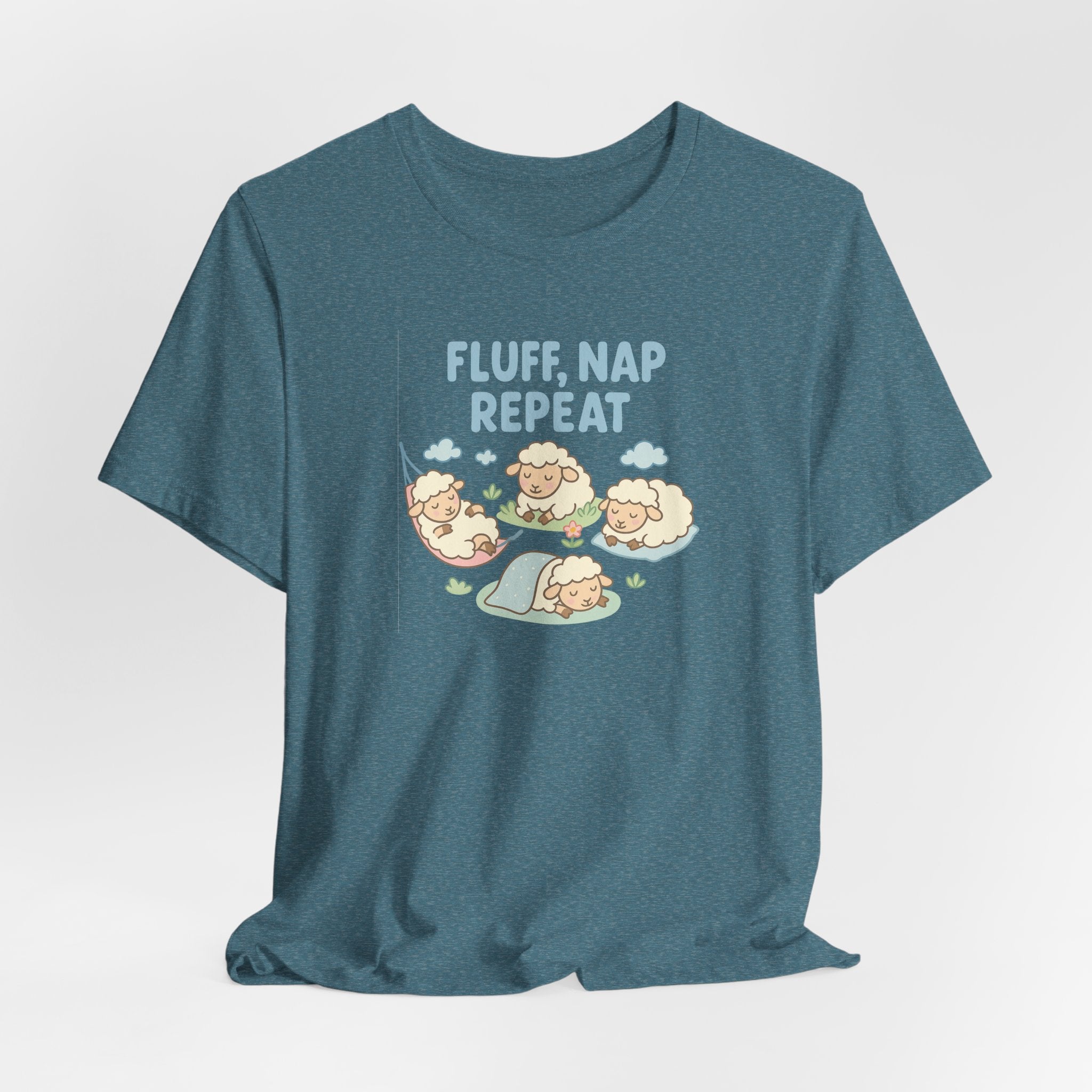Fluff, Nap, Repeat – Graphic T-Shirt