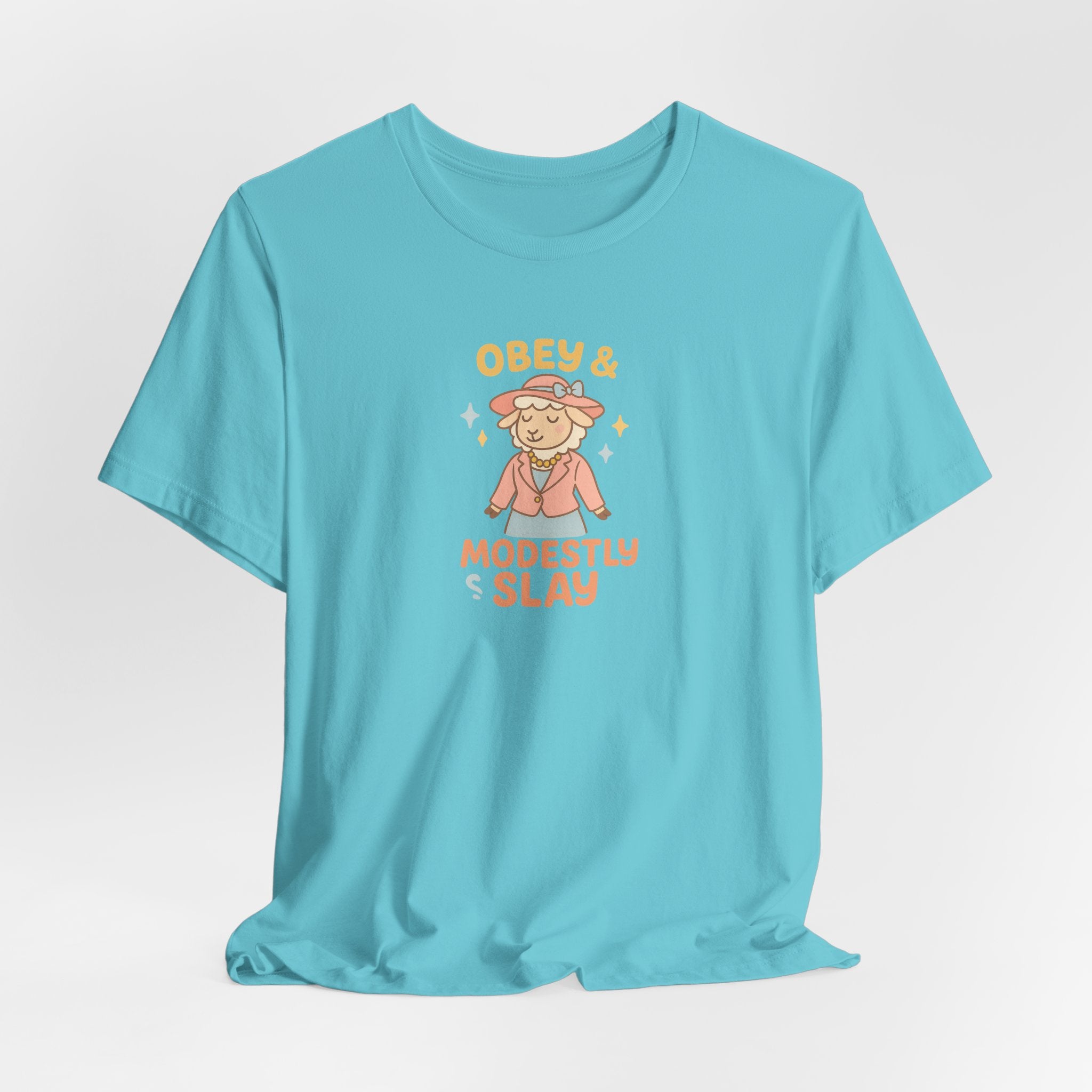 Obey & Modestly Slay – Graphic T-Shirt