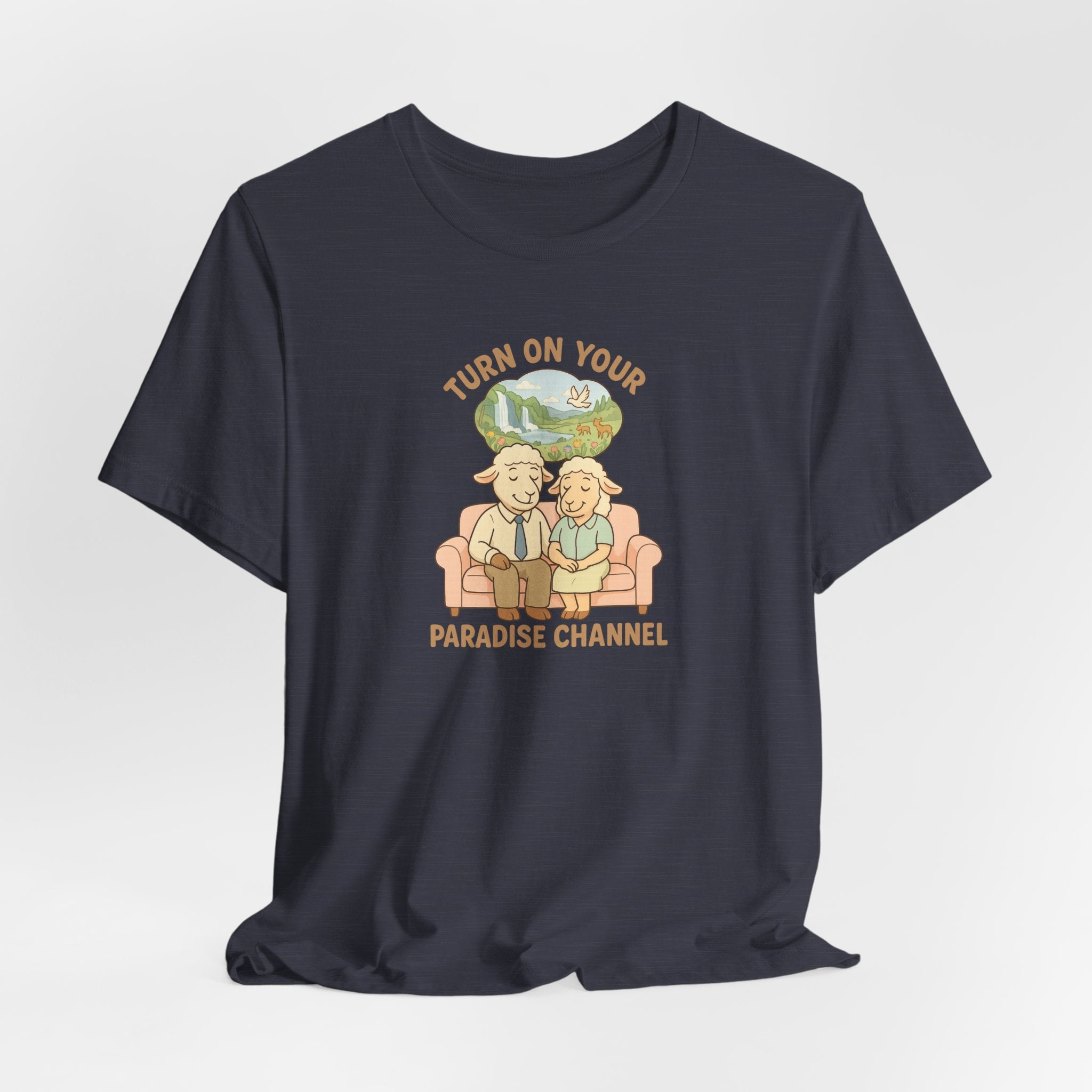Turn On Your Paradise Channel – Graphic T-Shirt