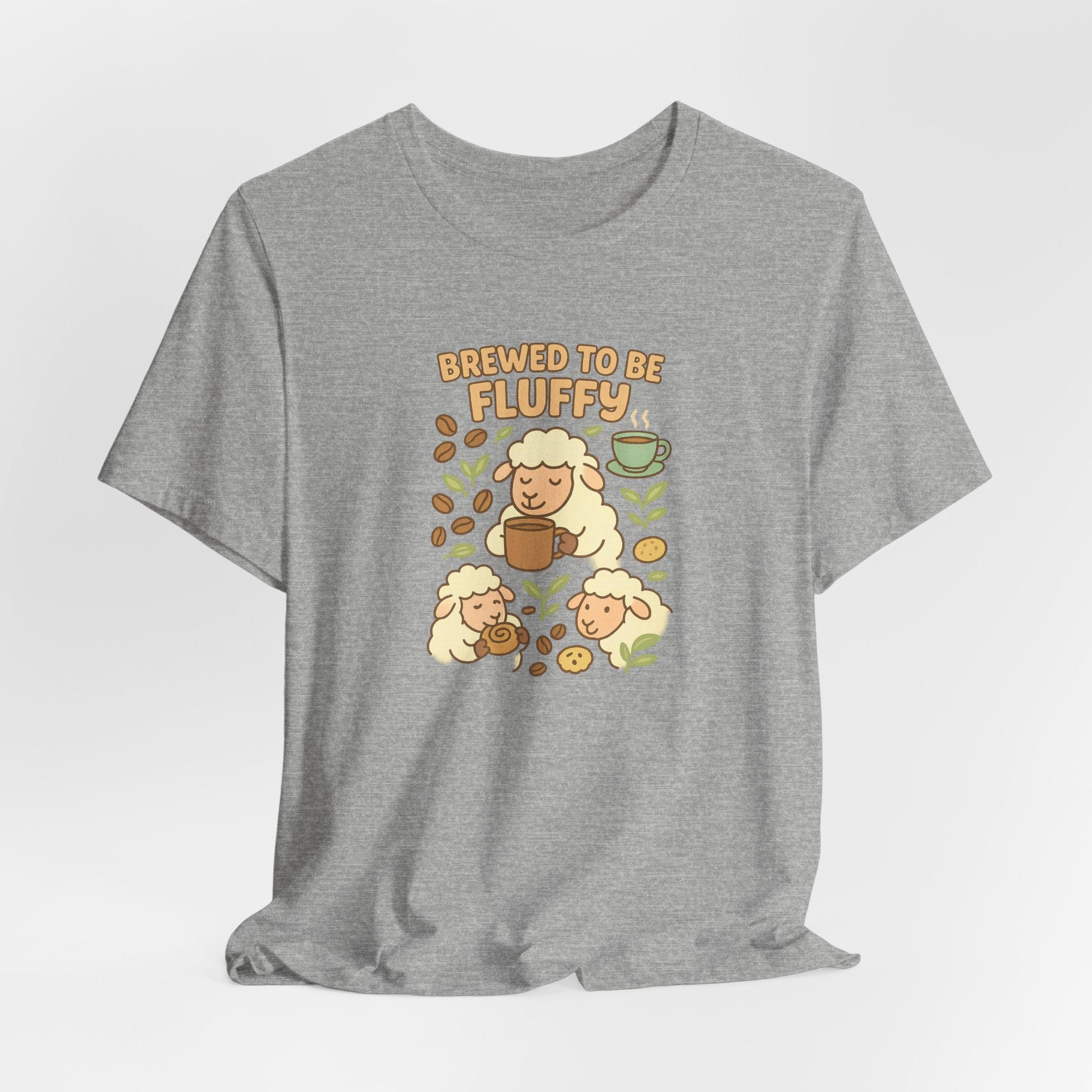 Brewed to Be Fluffy – Graphic T-Shirt