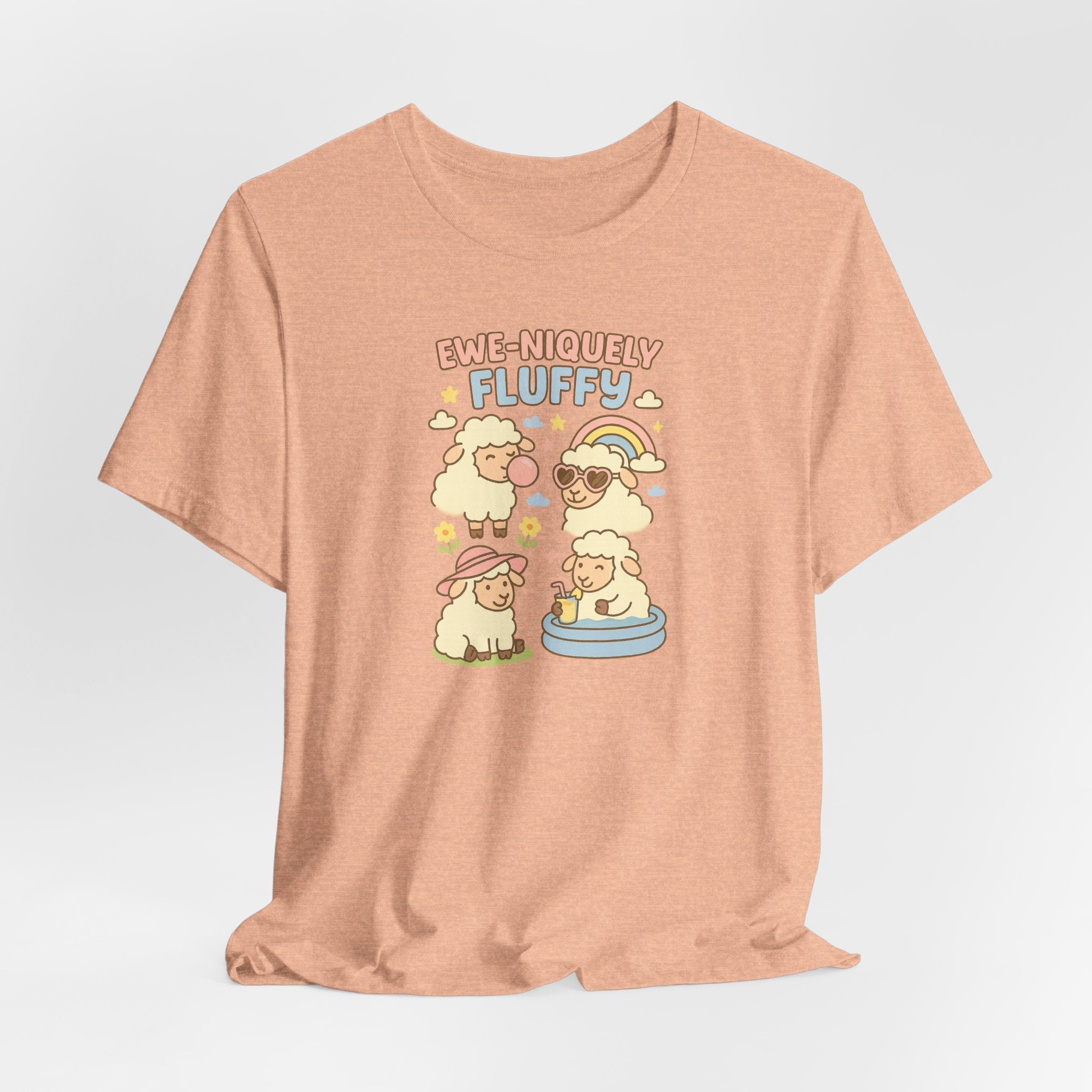 Ewe-niquely Fluffy – Graphic T-Shirt