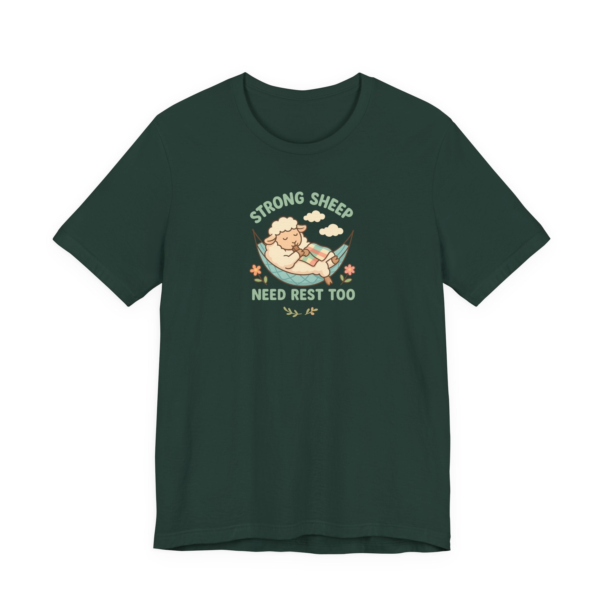 Strong Sheep Need Rest Too – Graphic T-Shirt