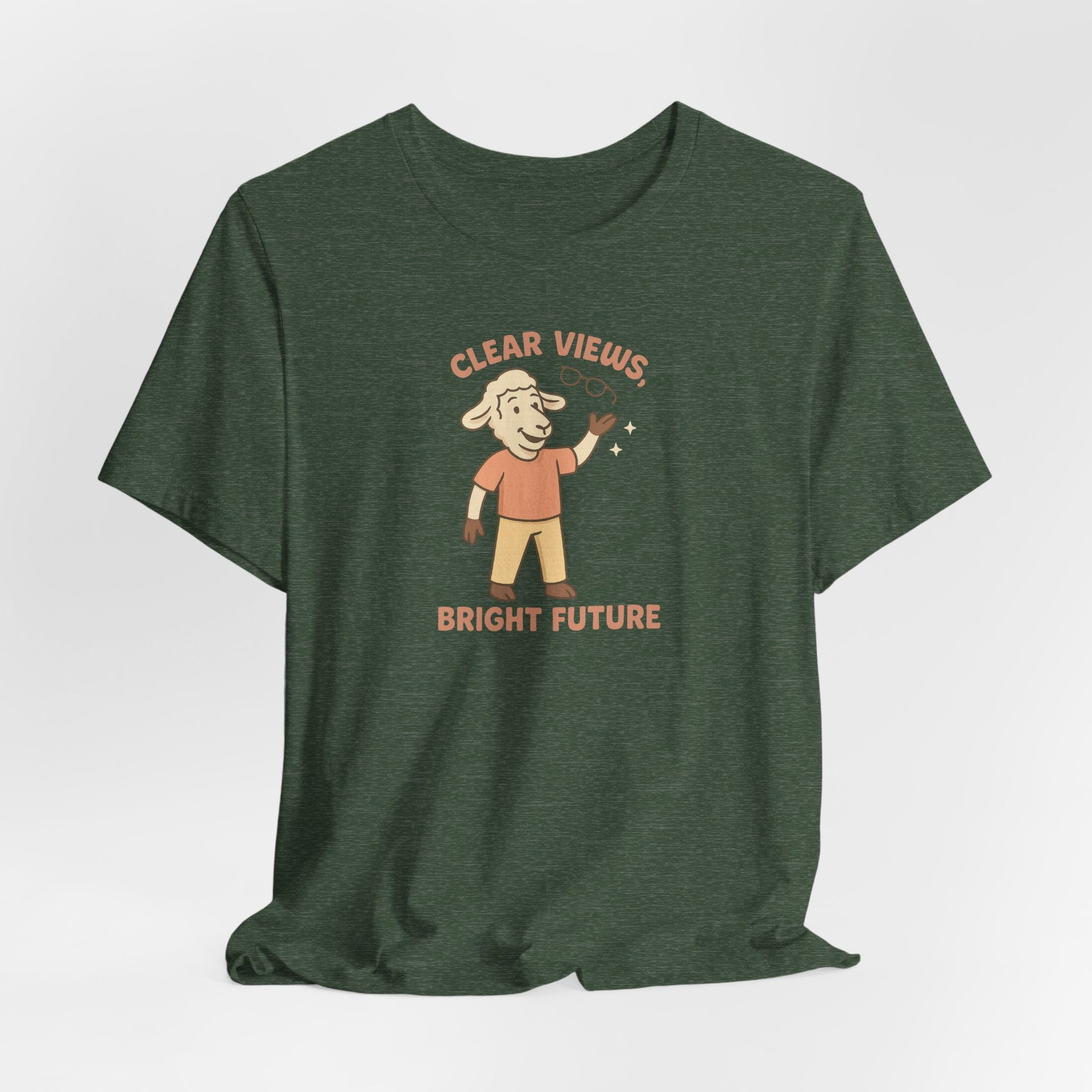 Clear Views, Bright Future – Graphic T-Shirt