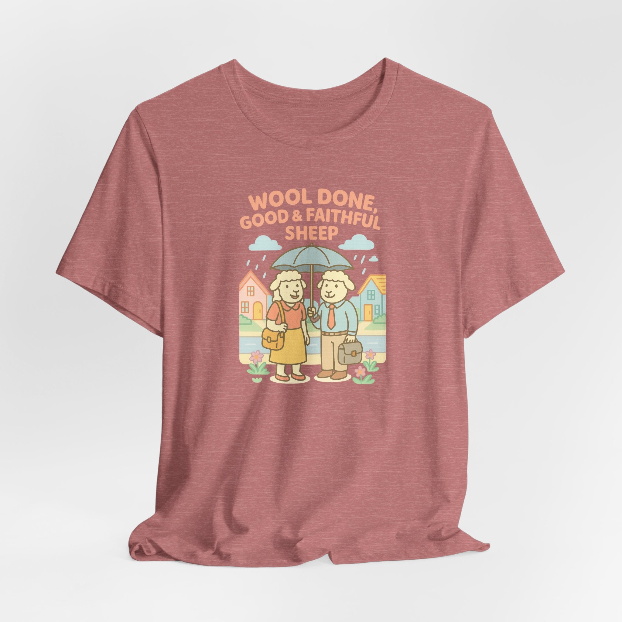 Wool Done, Good & Faithful Sheep – Graphic T-Shirt