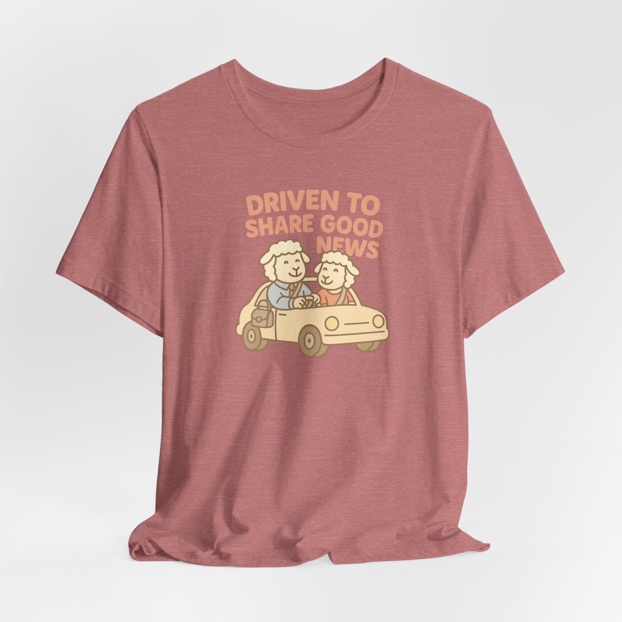 Driven to Share Good News (Married Couple) – Graphic T-Shirt
