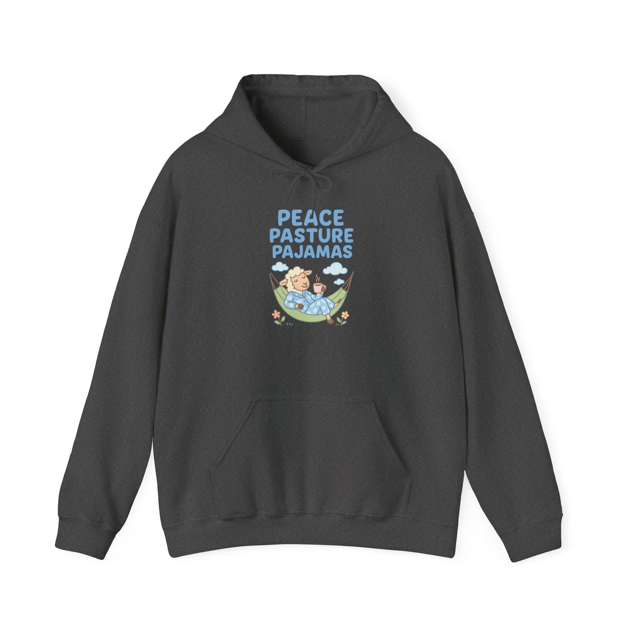 Peace Pasture Pajamas (Female Sheep) – Graphic Hoodie