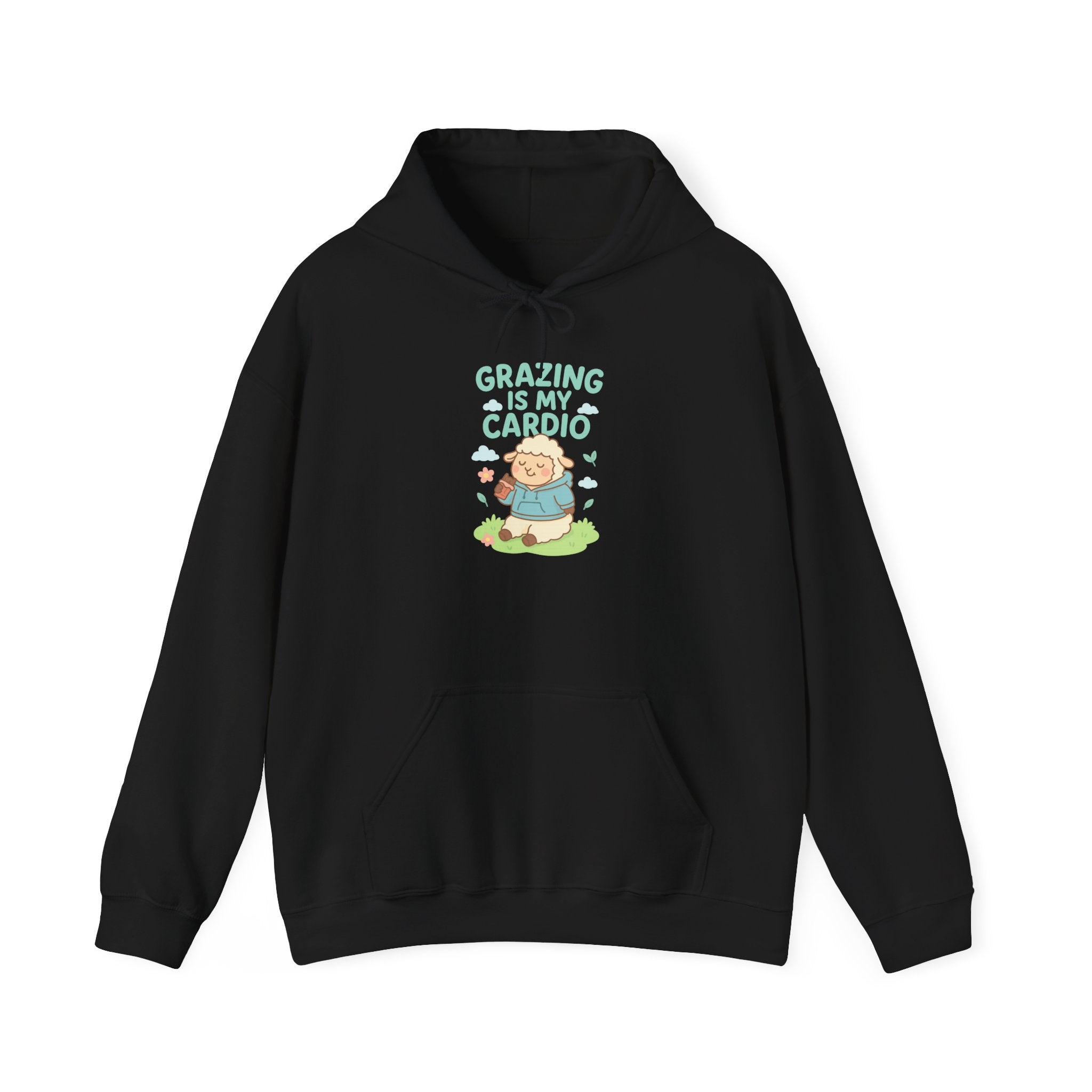 Grazing Is My Cardio – Graphic Hoodie