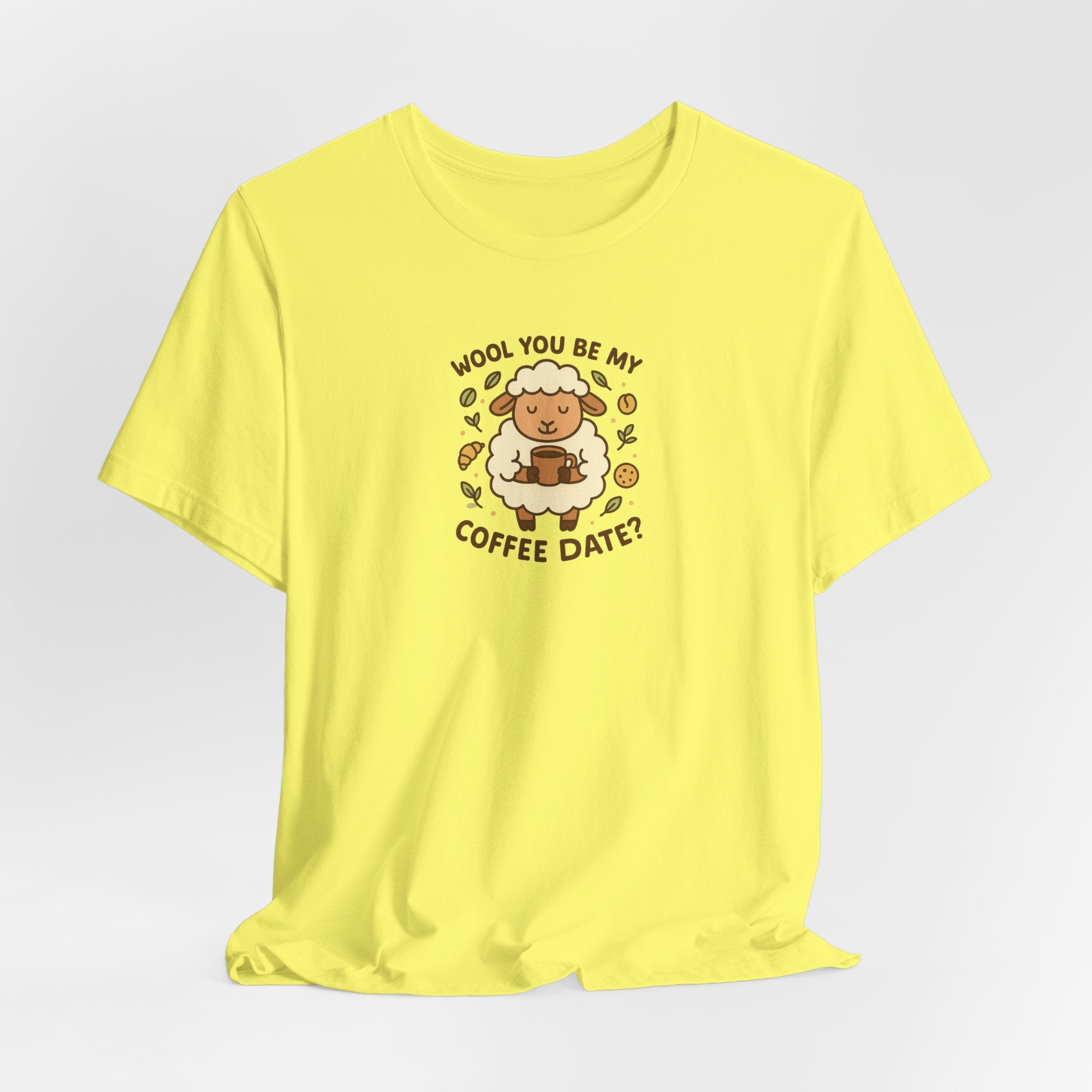Wool You Be My Coffee Date – Graphic T-Shirt