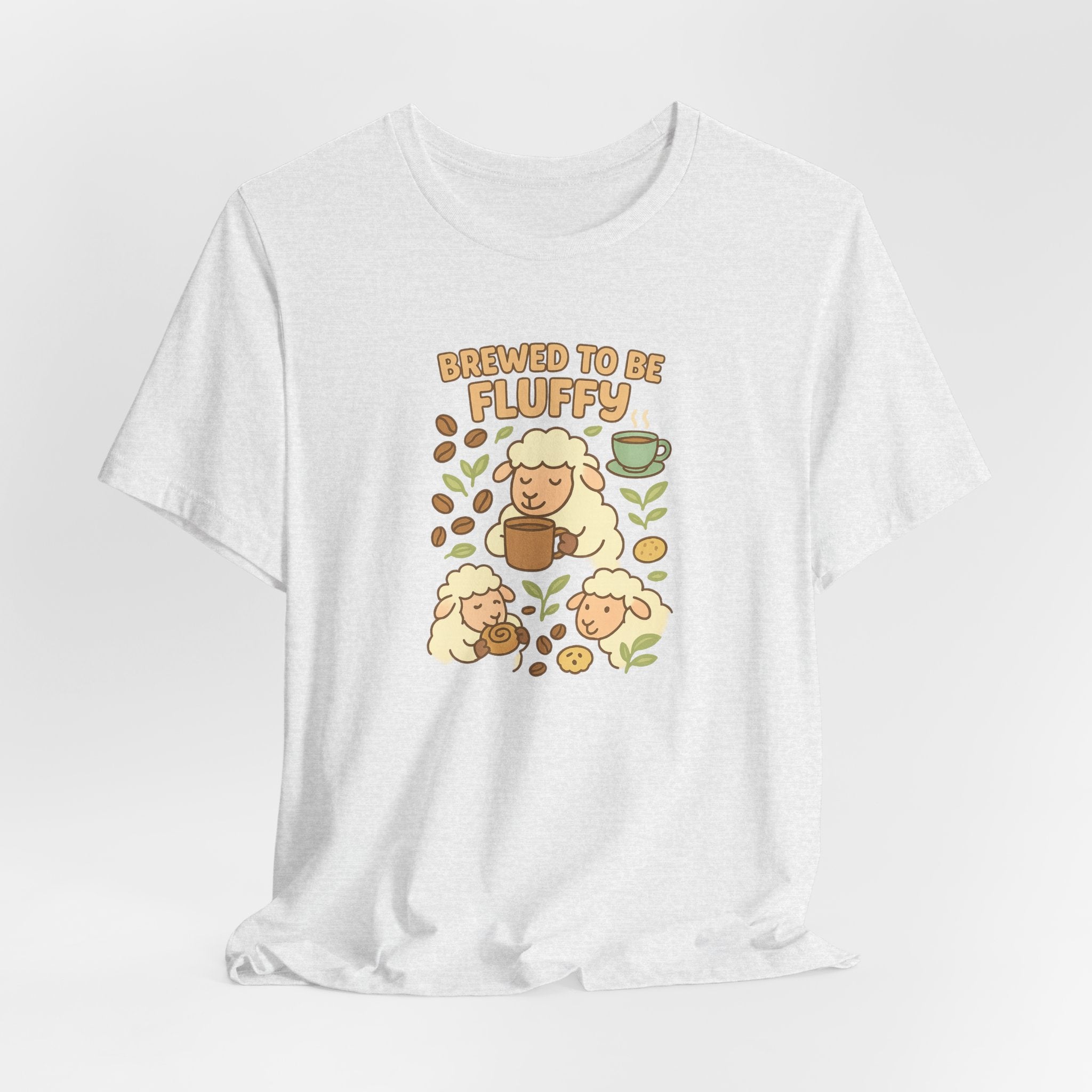 Brewed to Be Fluffy – Graphic T-Shirt