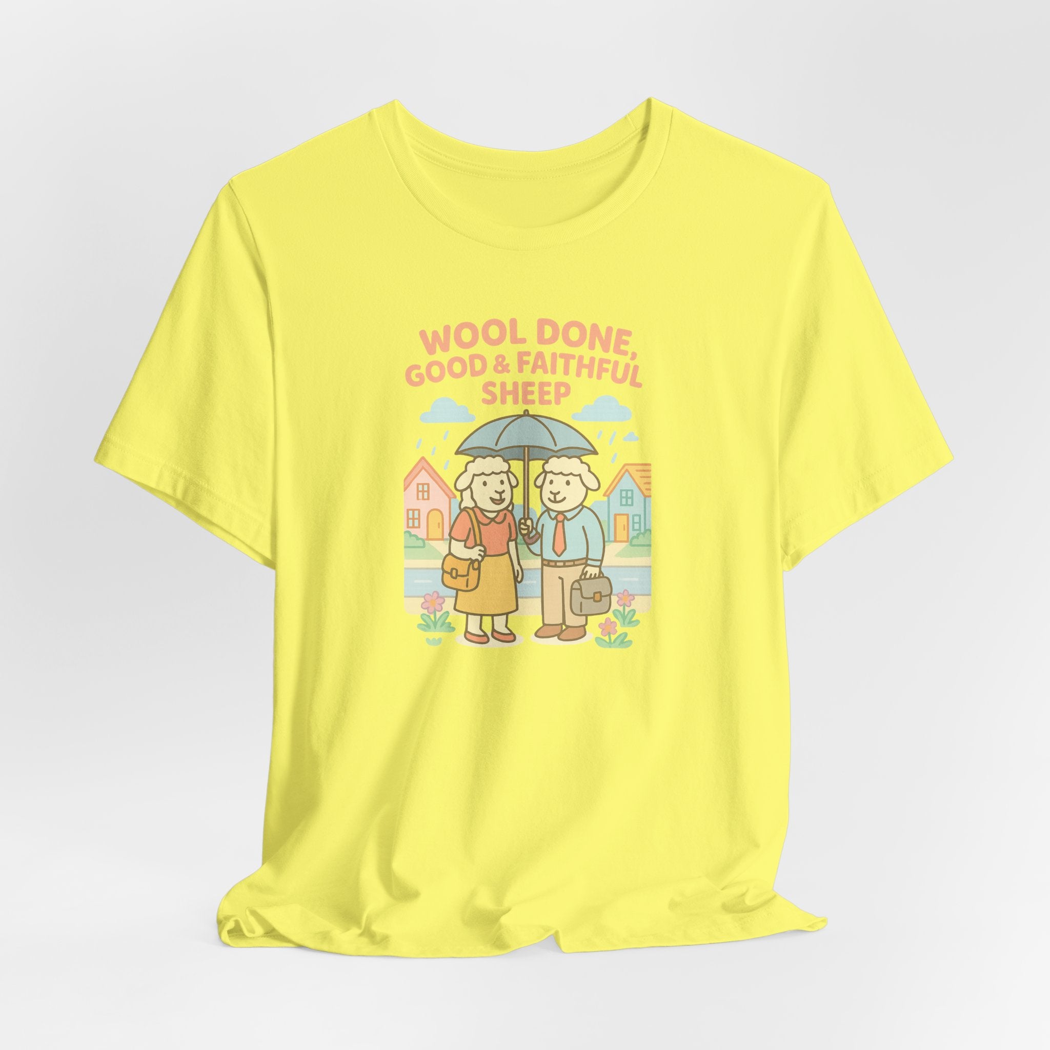 Wool Done, Good & Faithful Sheep – Graphic T-Shirt