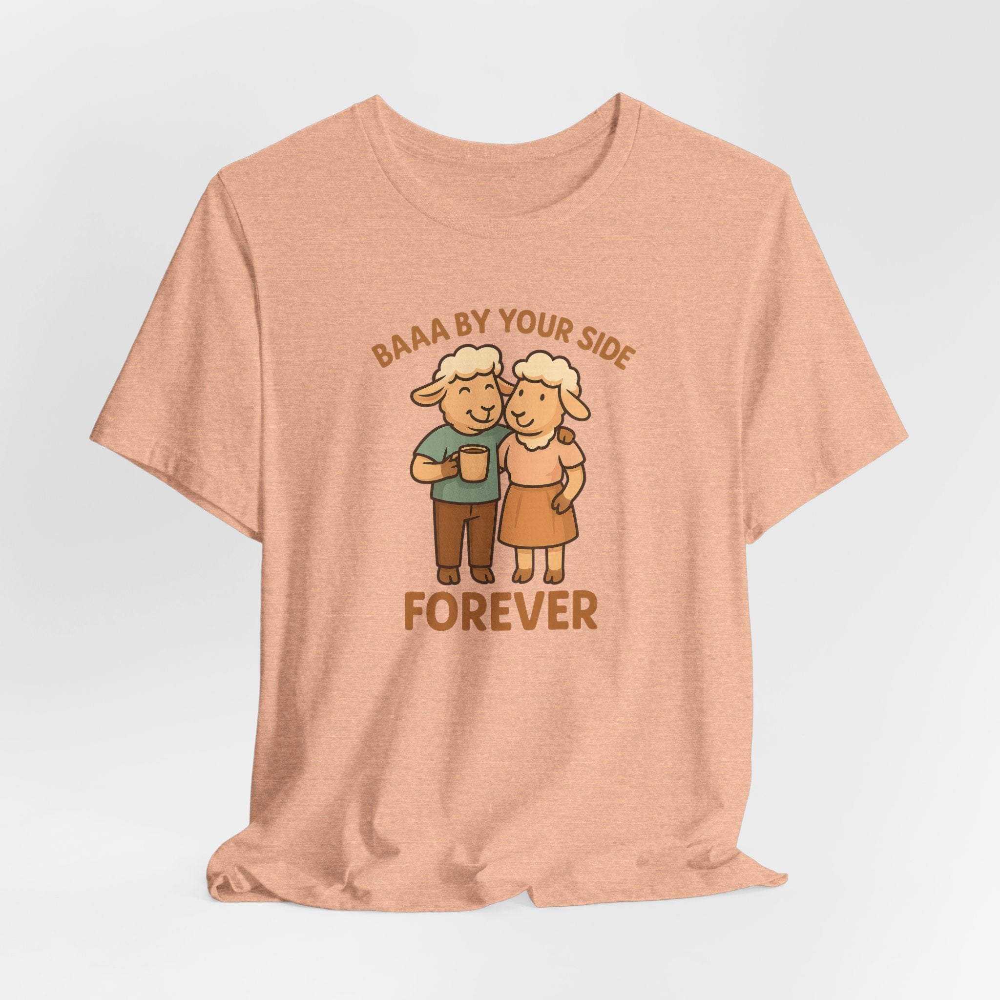 Baaa by Your Side Forever (Couple) – Graphic T-Shirt