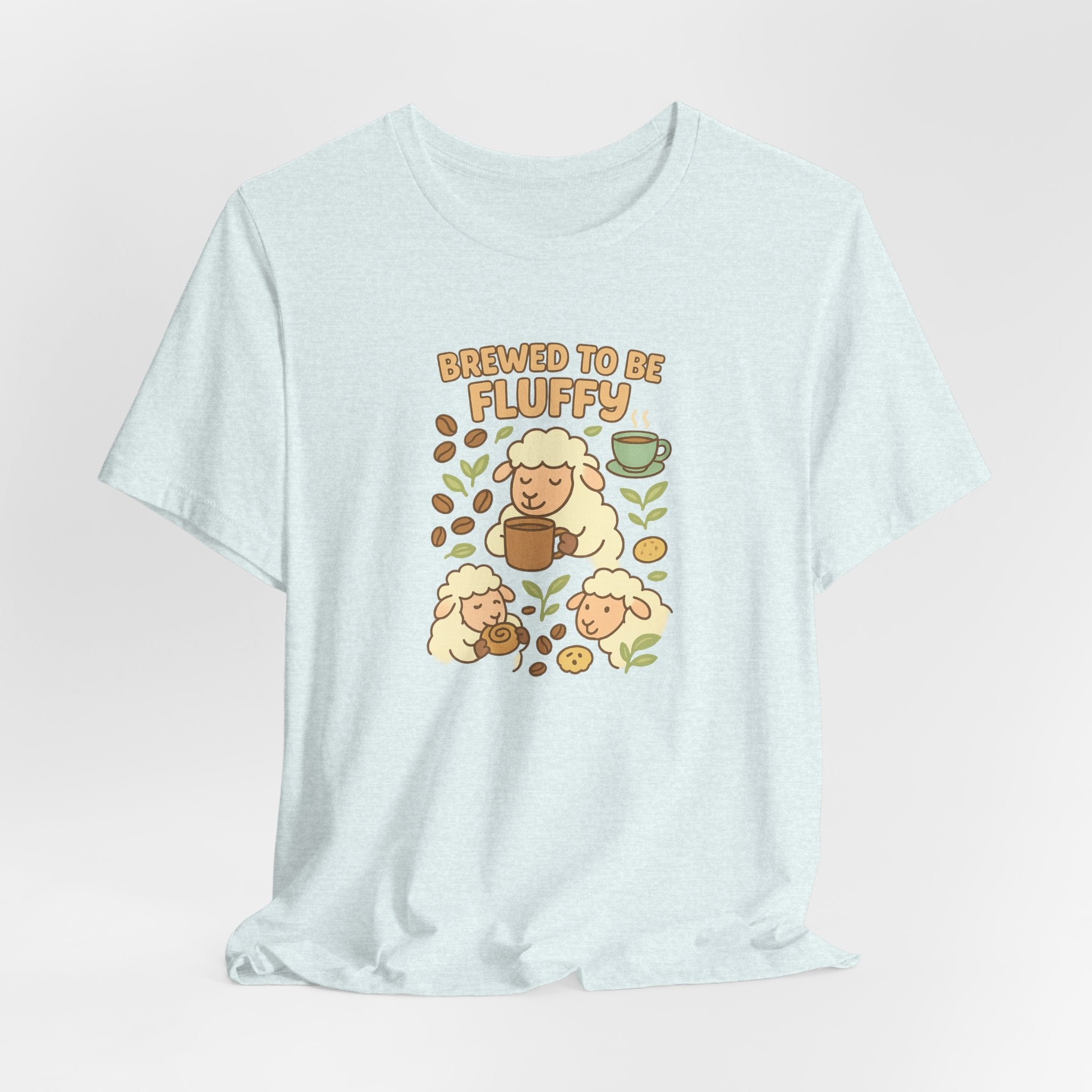 Brewed to Be Fluffy – Graphic T-Shirt