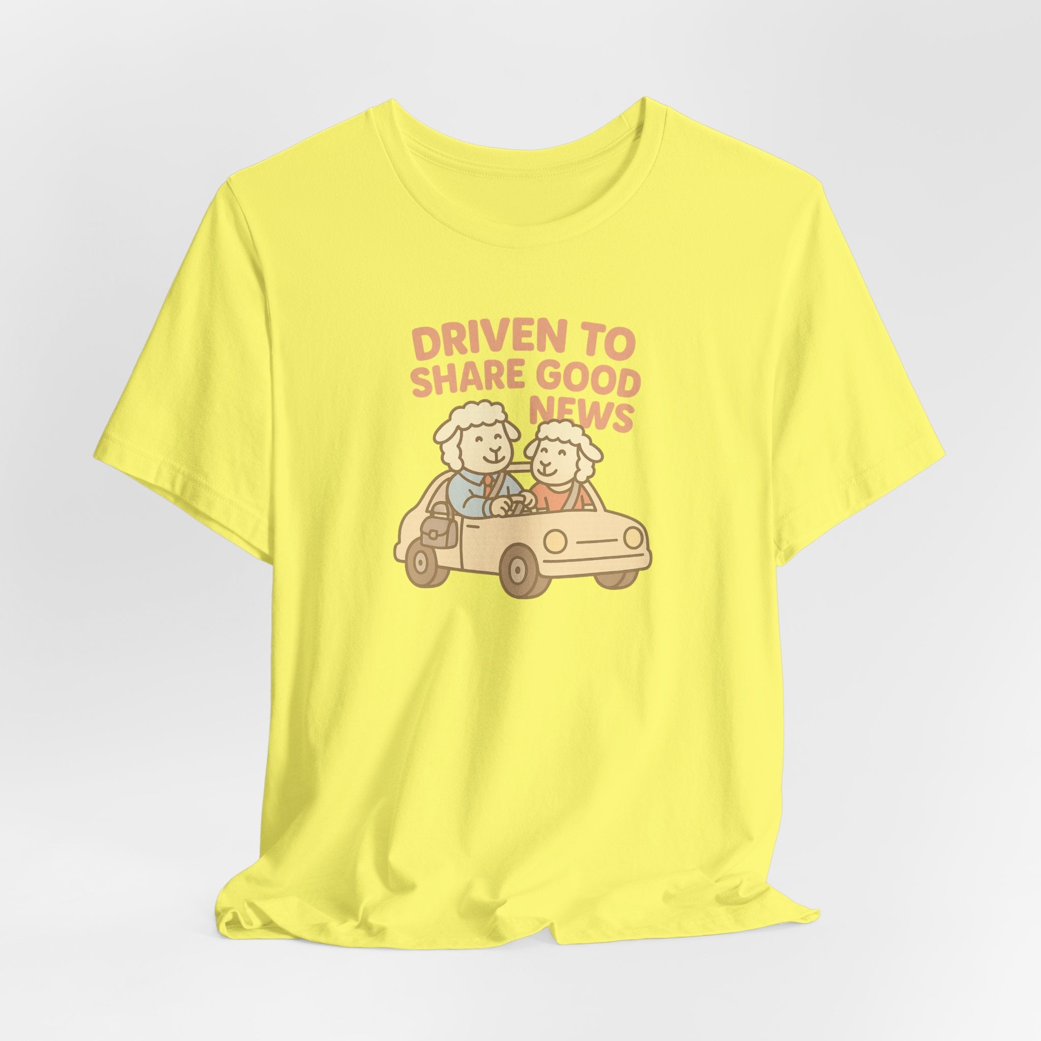 Driven to Share Good News (Married Couple) – Graphic T-Shirt