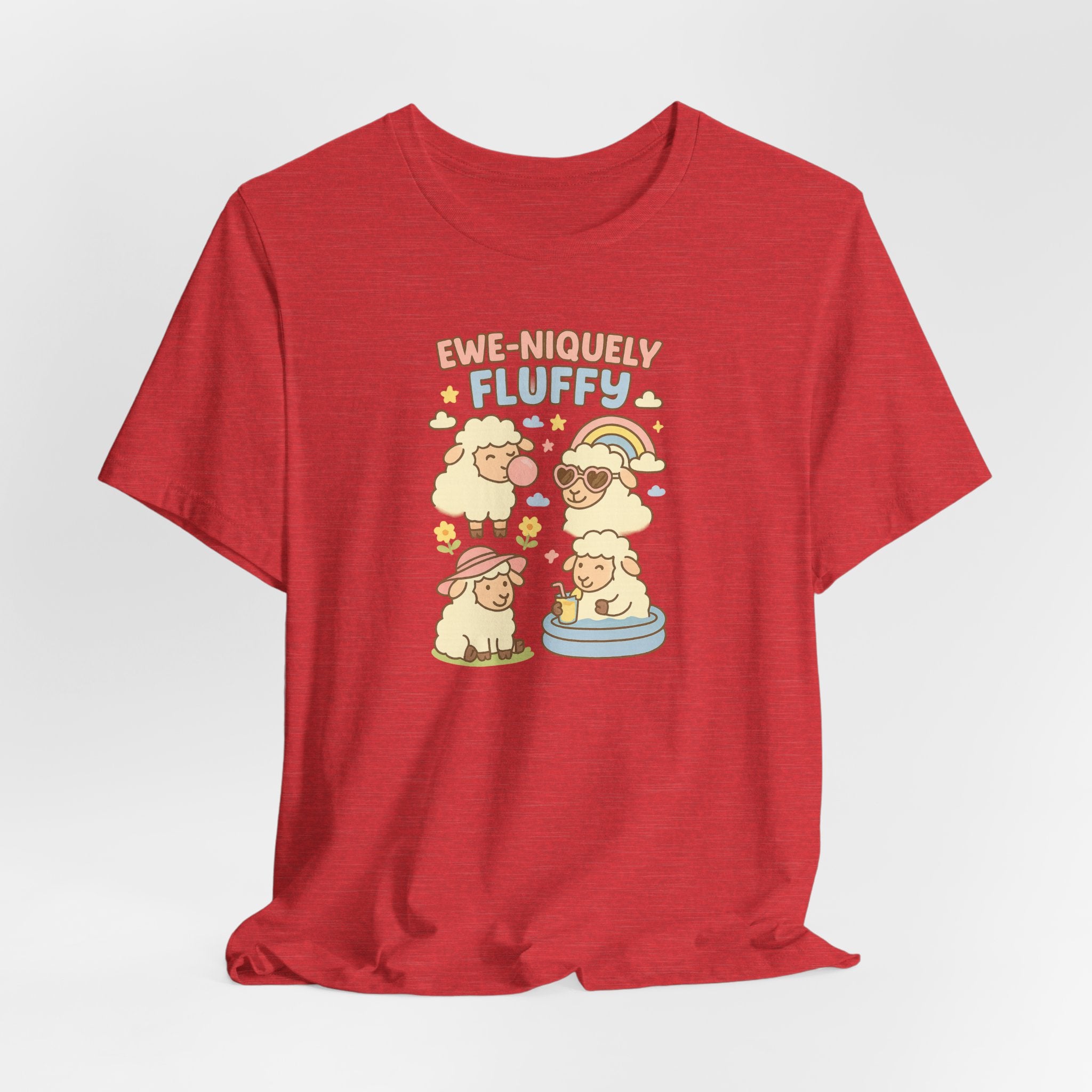 Ewe-niquely Fluffy – Graphic T-Shirt