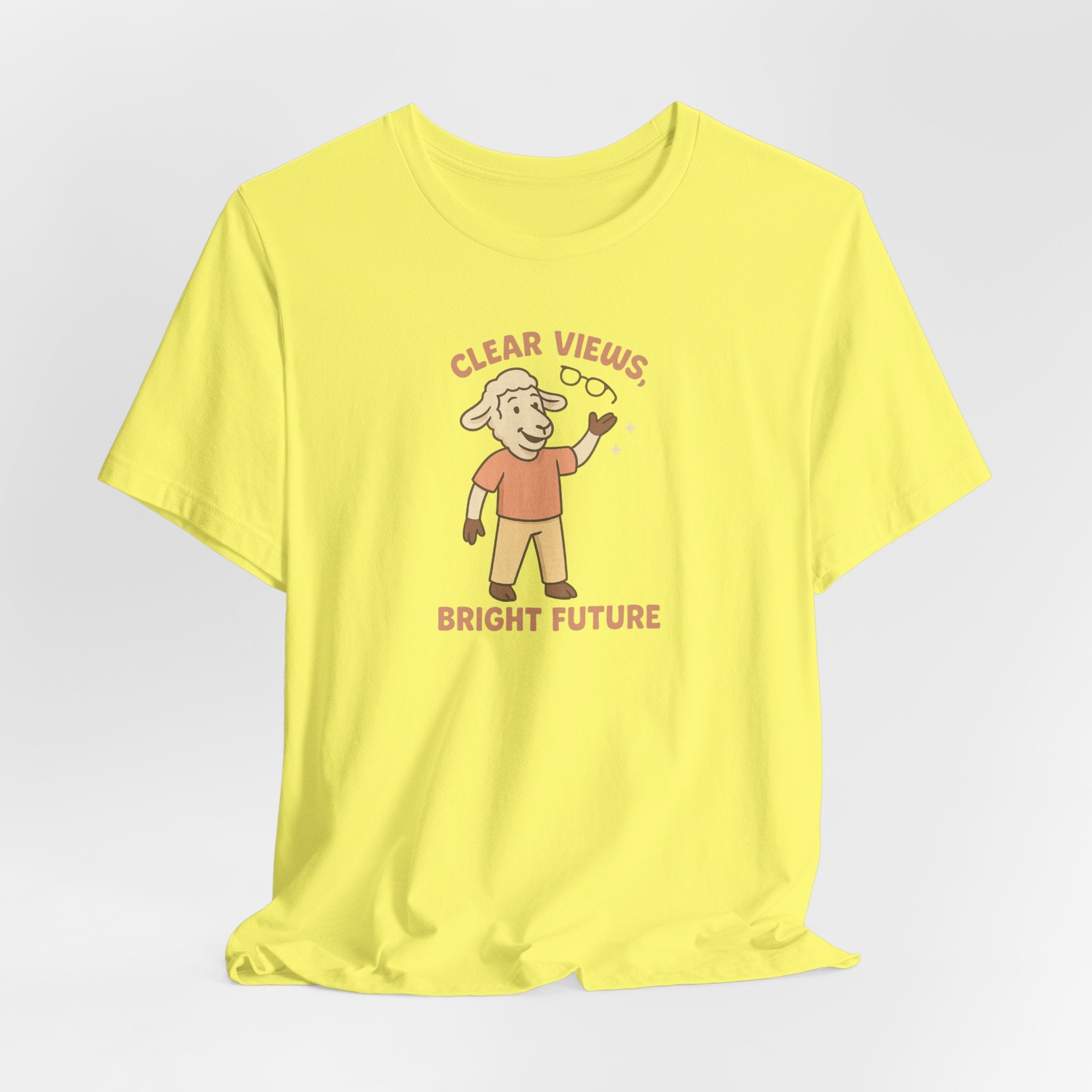Clear Views, Bright Future – Graphic T-Shirt
