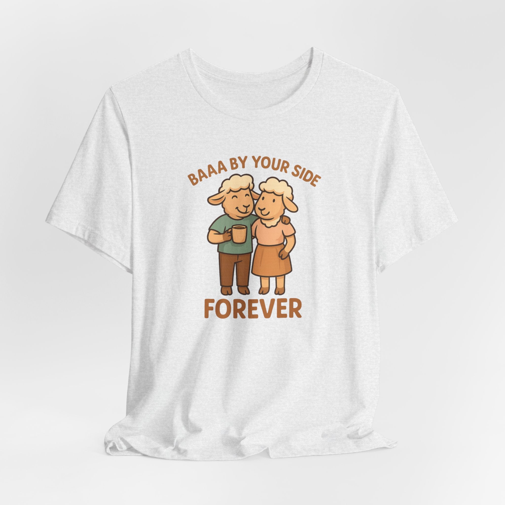 Baaa by Your Side Forever (Couple) – Graphic T-Shirt