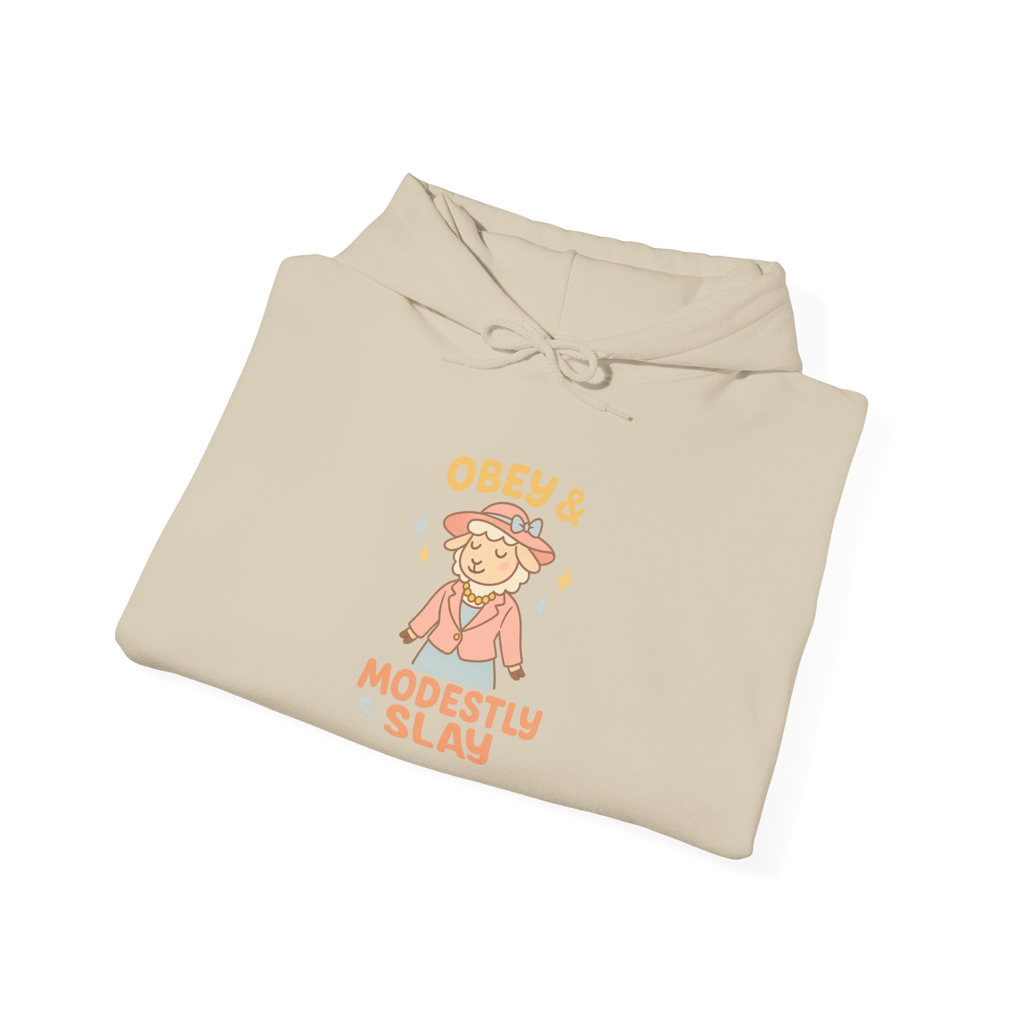 Obey & Modestly Slay – Graphic Hoodie