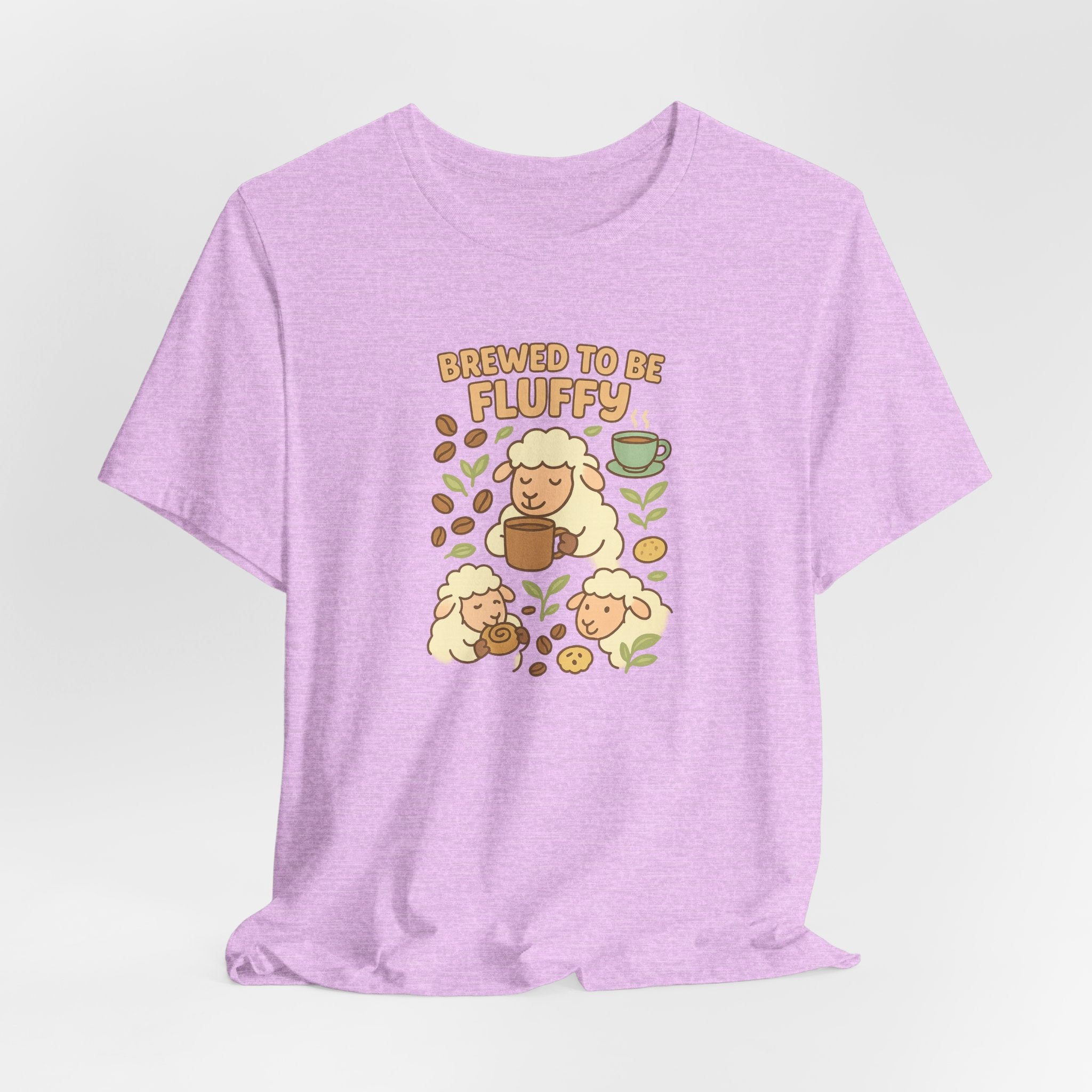 Brewed to Be Fluffy – Graphic T-Shirt