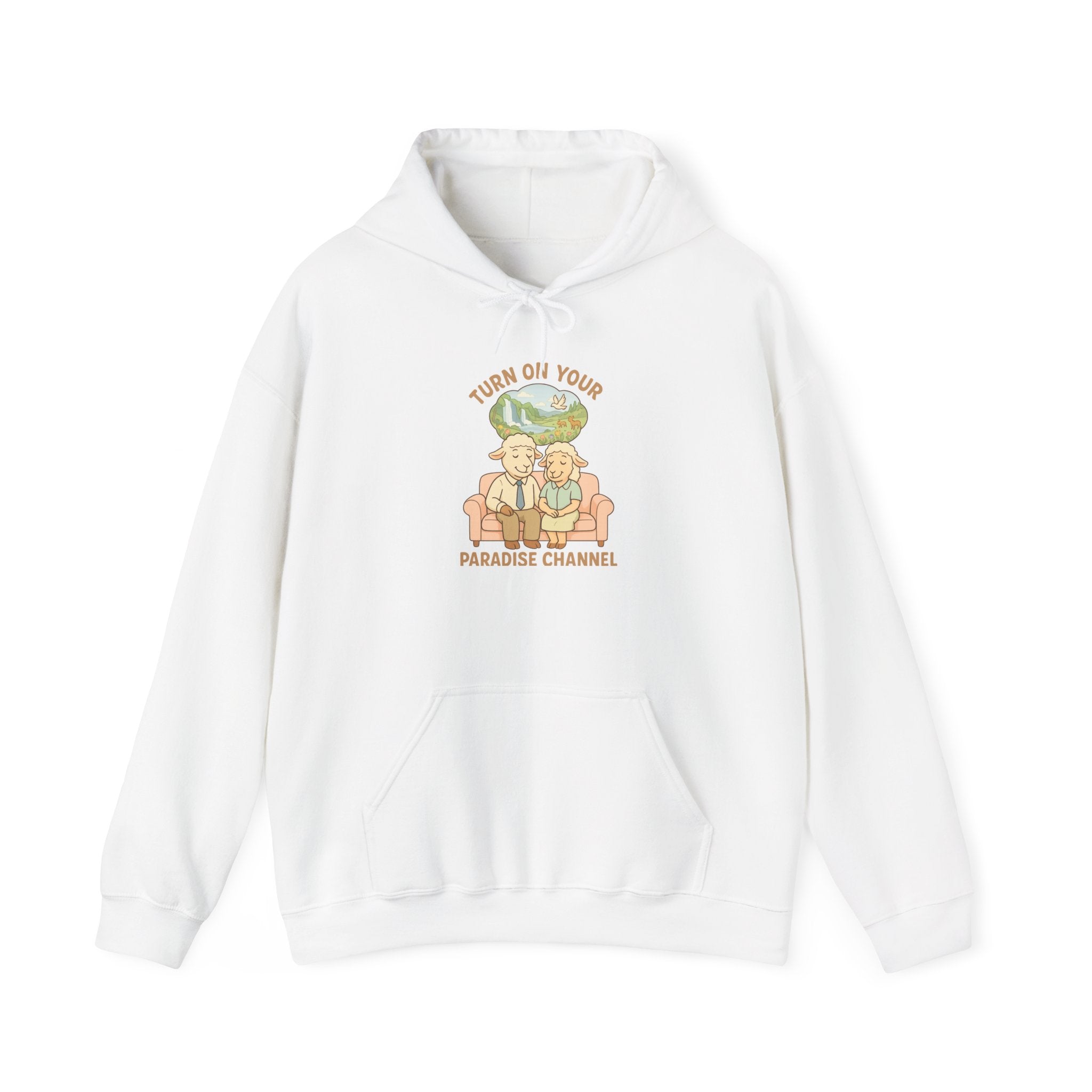 Turn On Your Paradise Channel – Graphic Hoodie