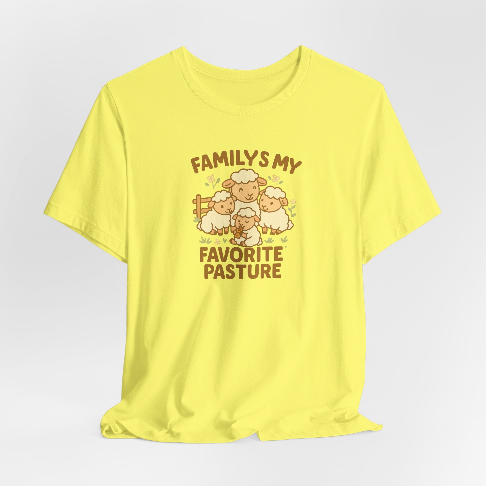 Family Is My Favorite Pasture – Graphic T-Shirt