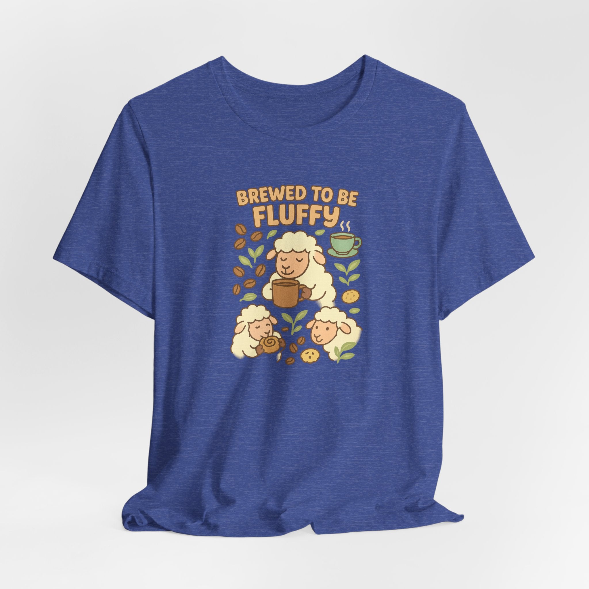 Brewed to Be Fluffy – Graphic T-Shirt