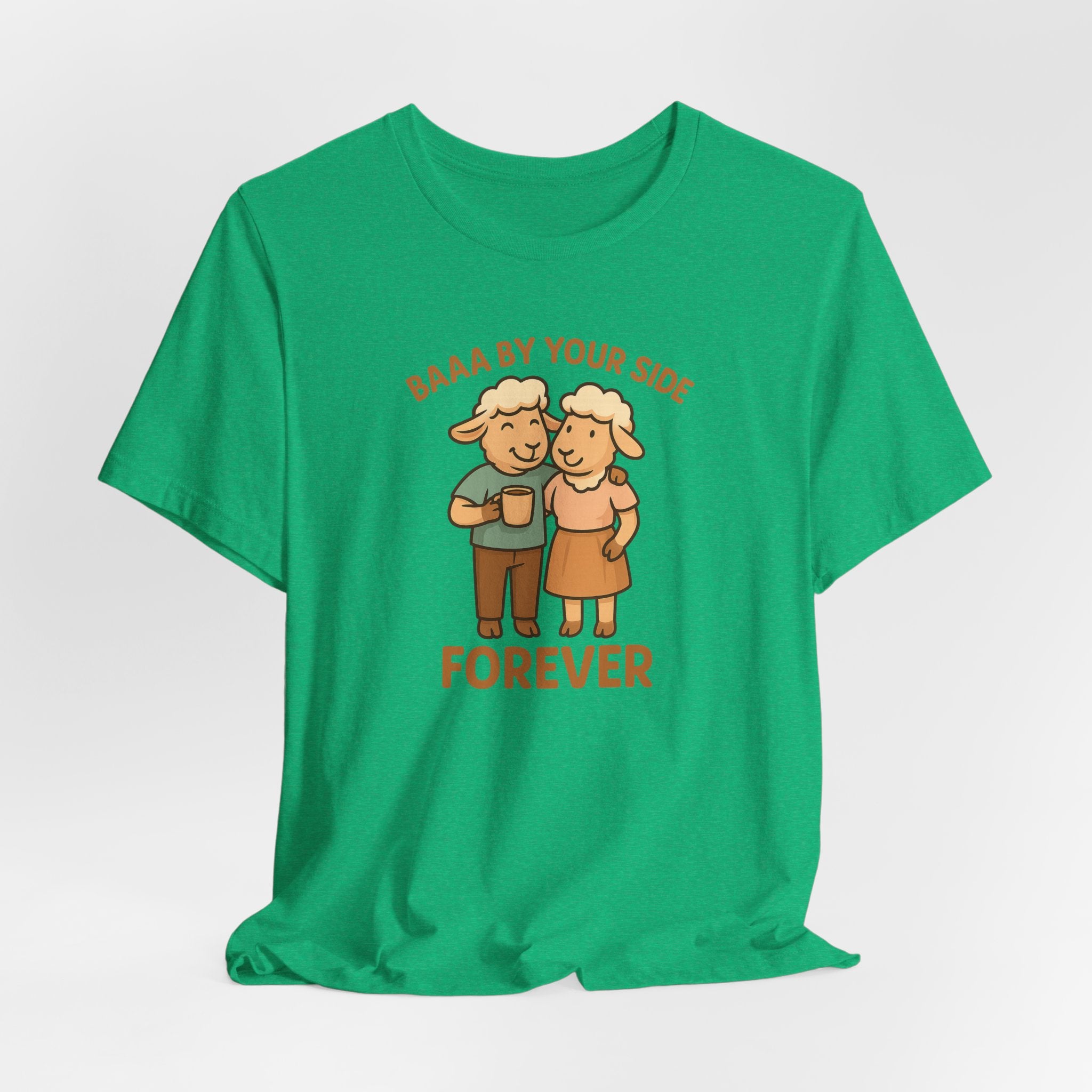 Baaa by Your Side Forever (Couple) – Graphic T-Shirt