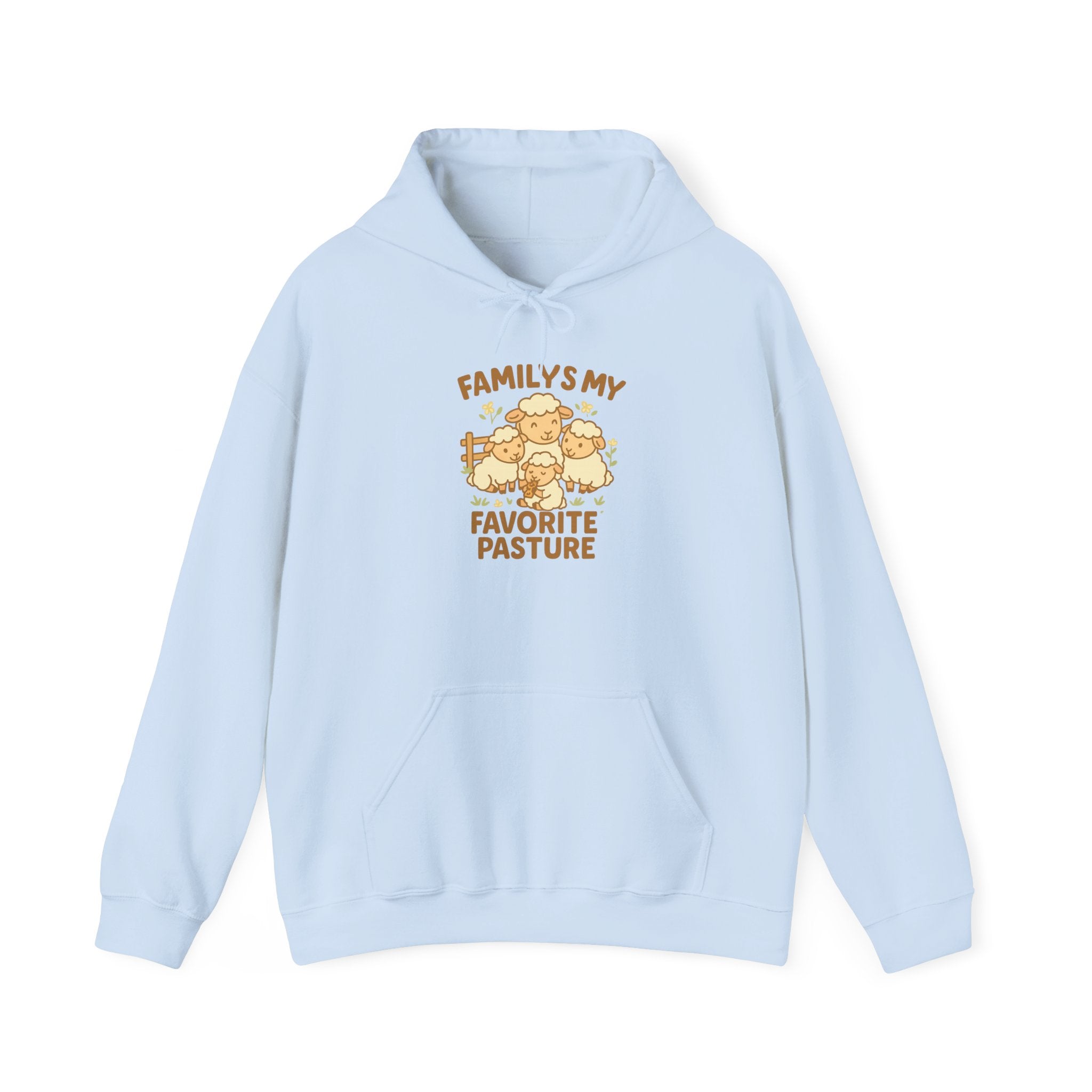 Family Is My Favorite Pasture – Graphic Hoodie