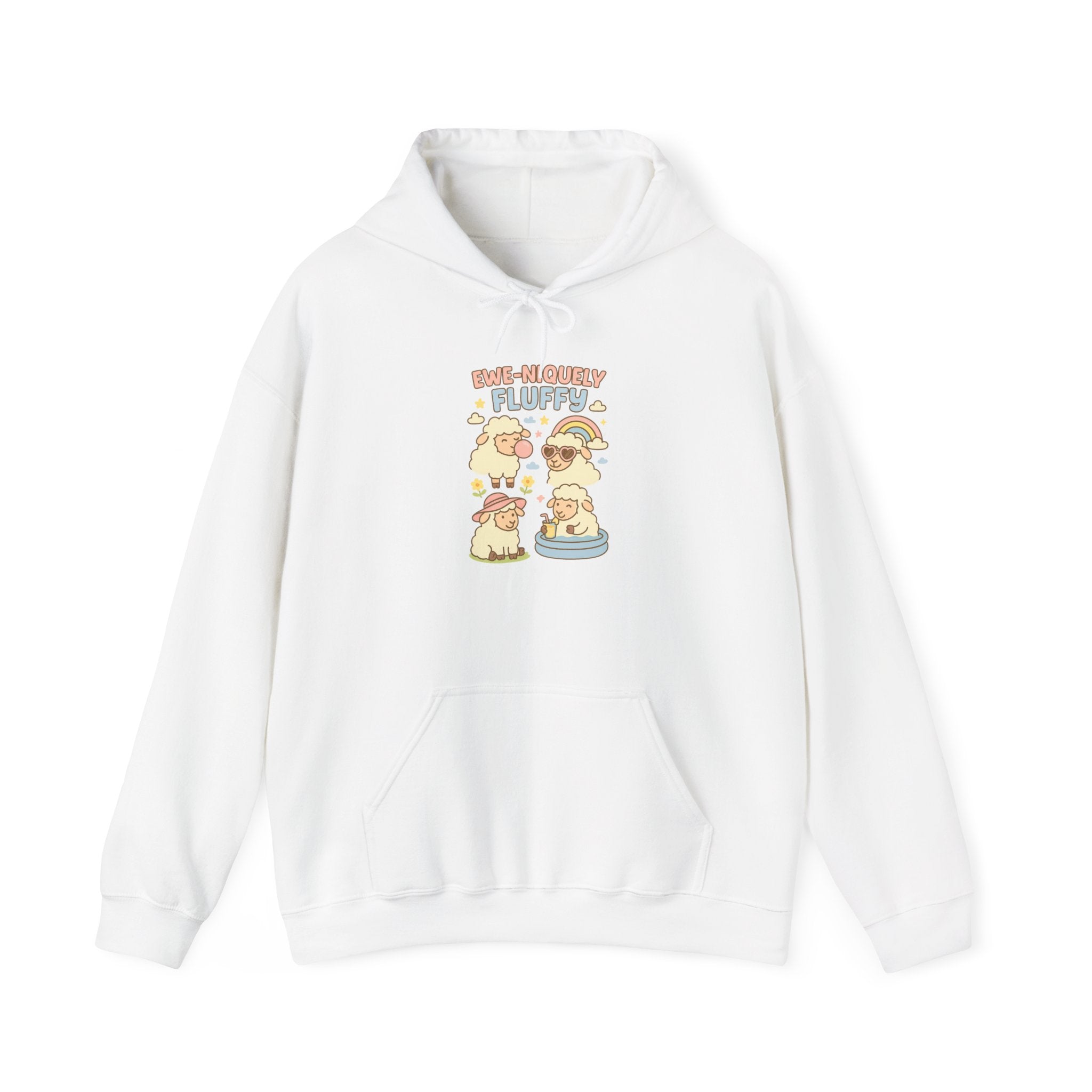 Ewe-niquely Fluffy – Graphic Hoodie